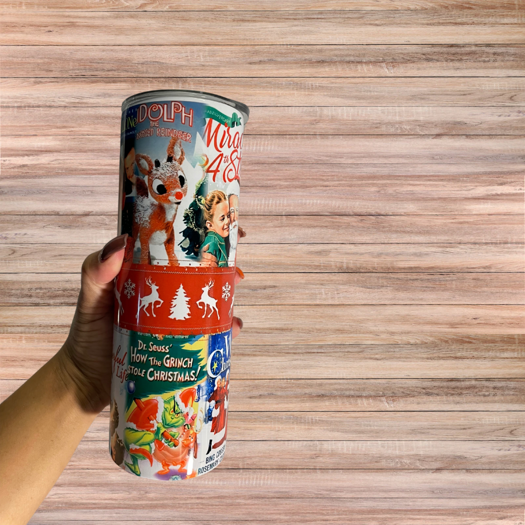 Holiday Movies Tumbler