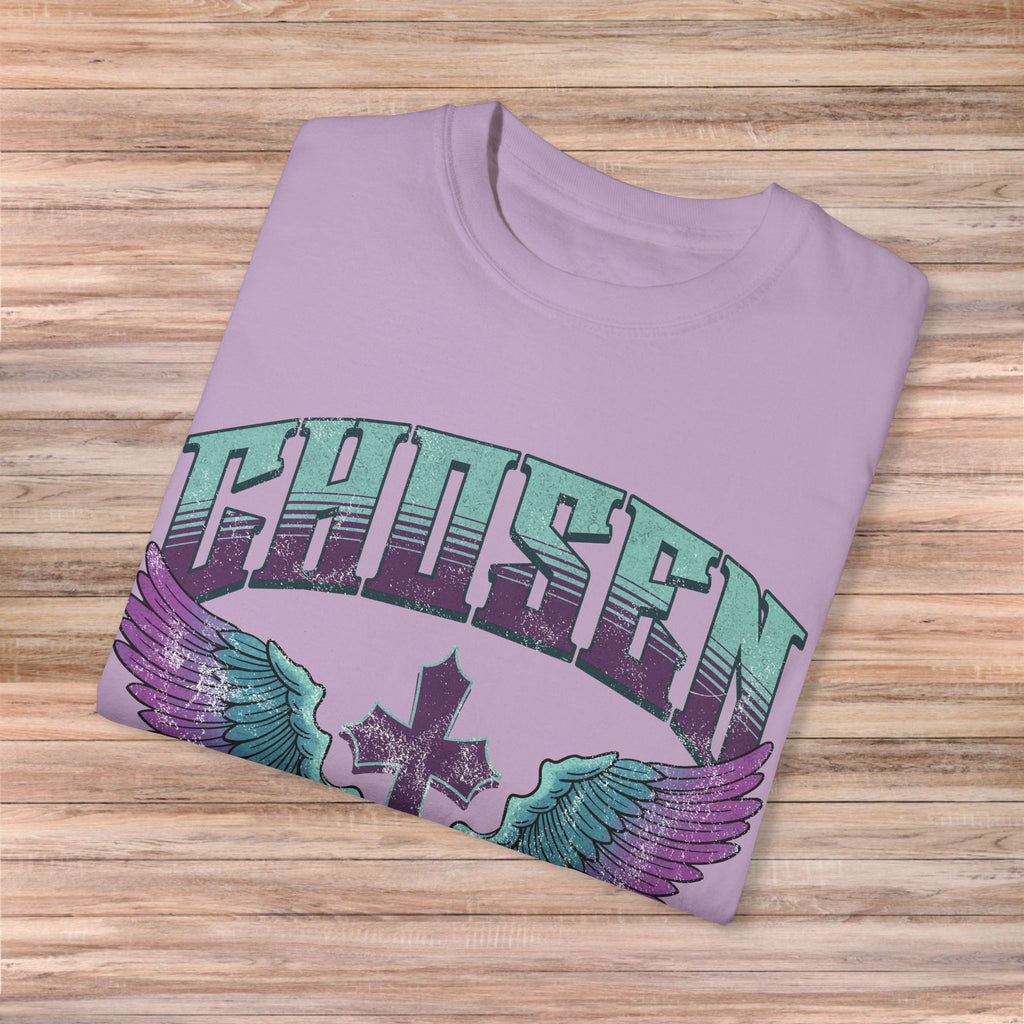 Chosen' with Wings & Cross Tshirt