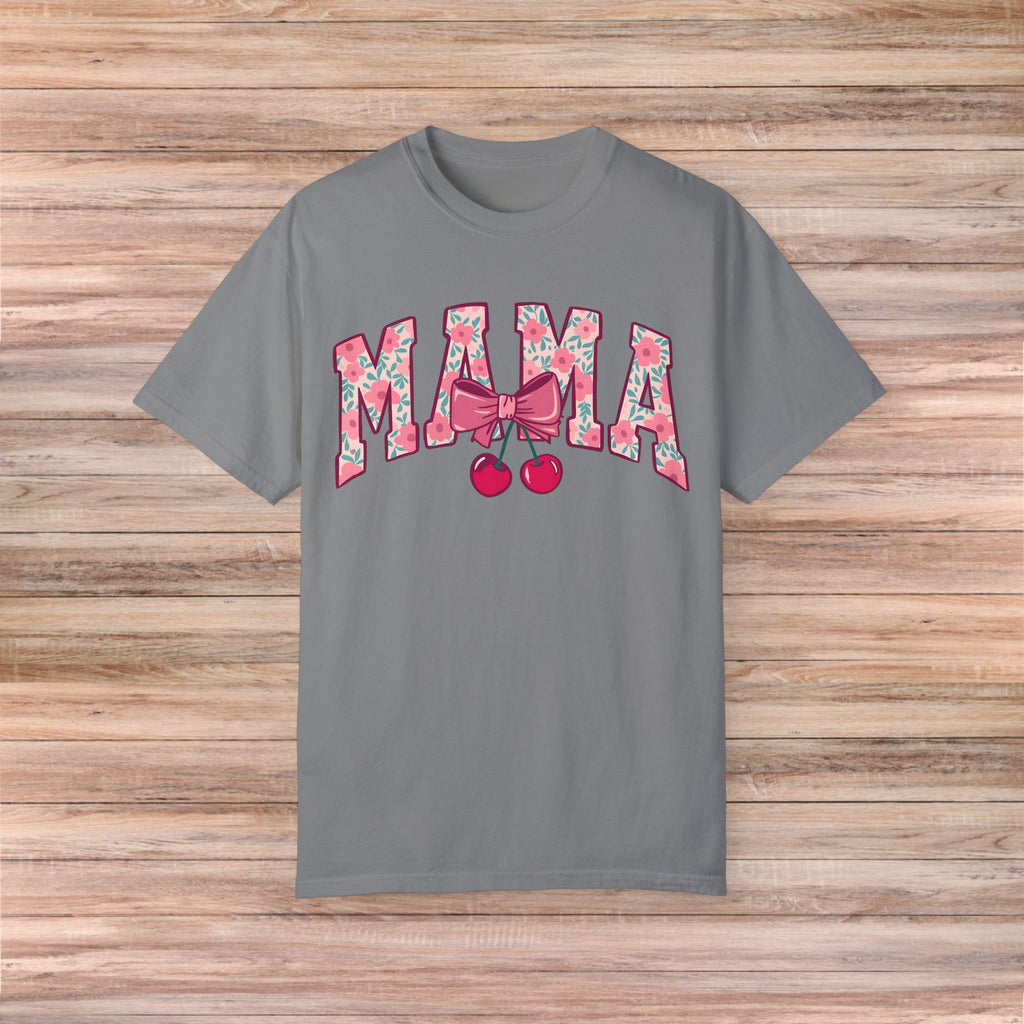MAMA Bow Cherry Tshirt
