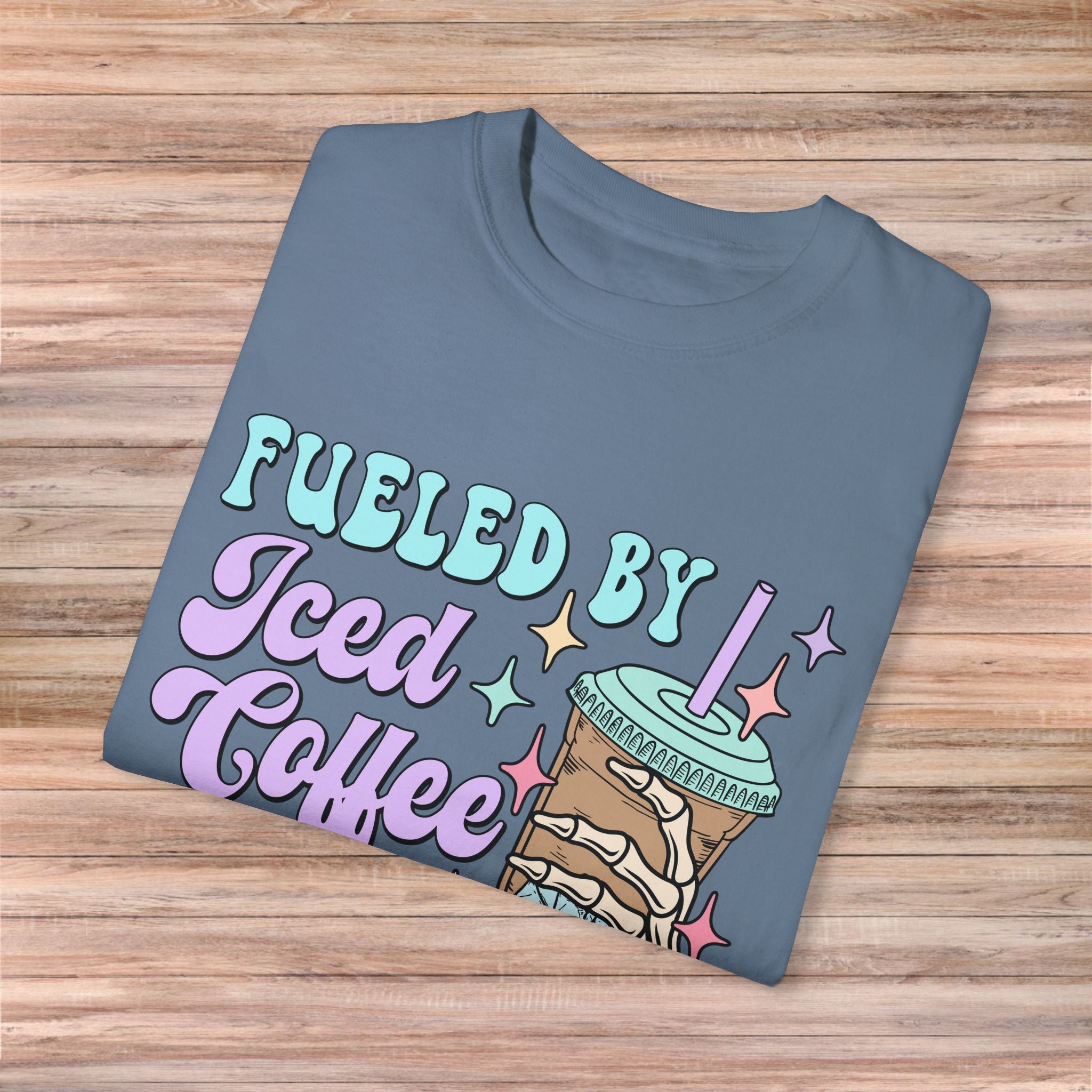 Fueled by Iced Coffee and Anxiety Tshirt