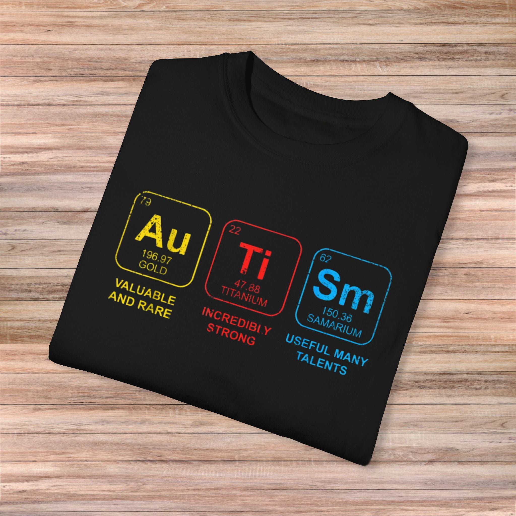 Autism Chemist Elements Tshirt
