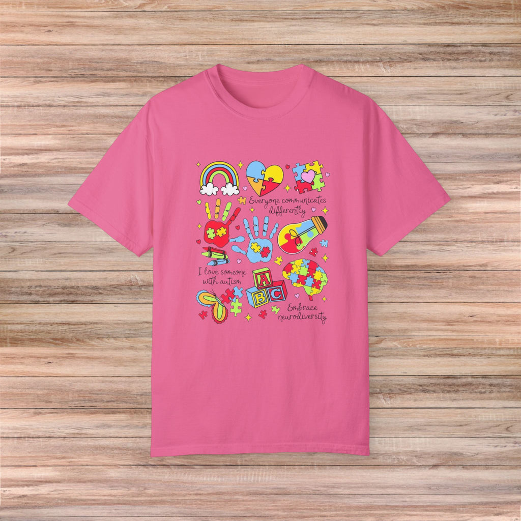 I Love Someone with Autism Tshirt
