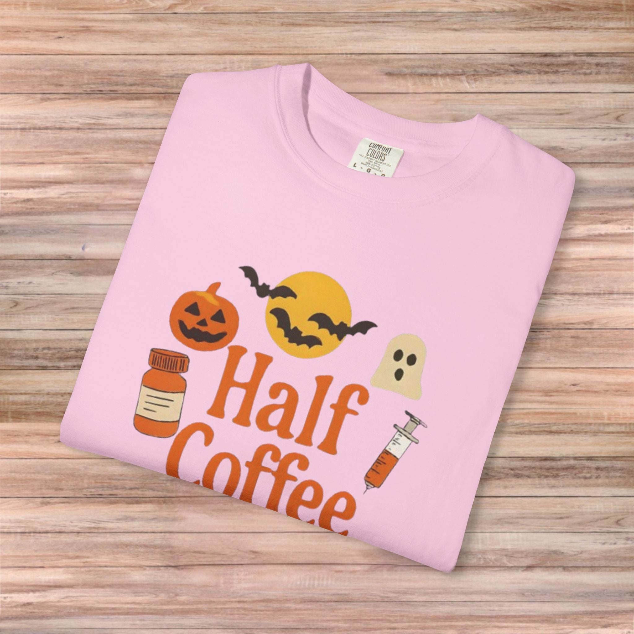 Half Coffee Half Nurse Tshirt