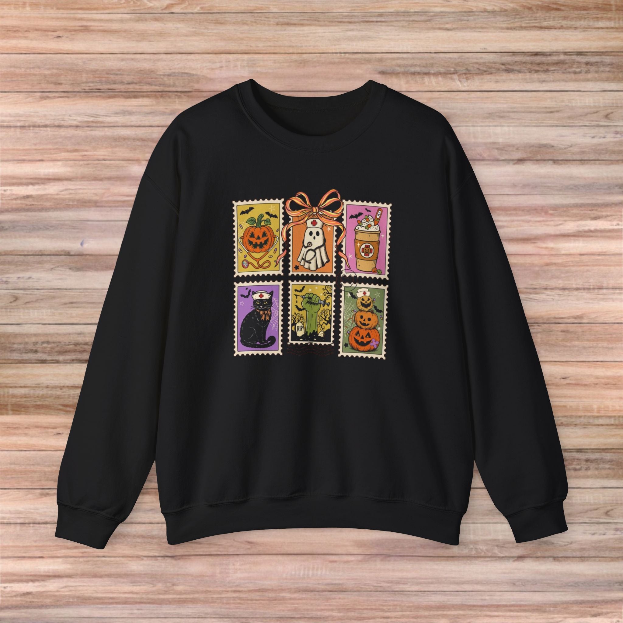 Halloween Nurse Post Office Sweater
