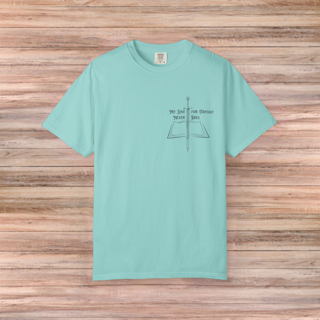 My Love For Fantasy Never Dies Tshirt (Dark Design)