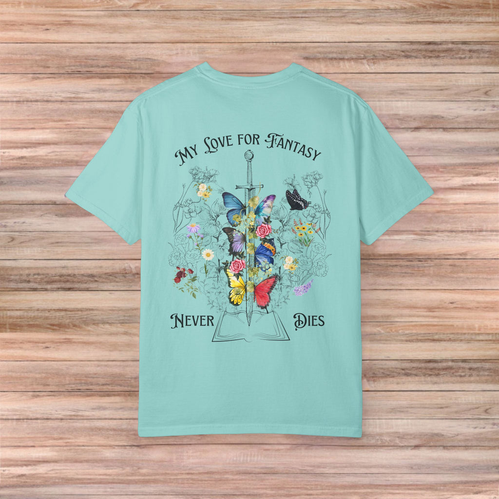 My Love For Fantasy Never Dies Tshirt (Dark Design)