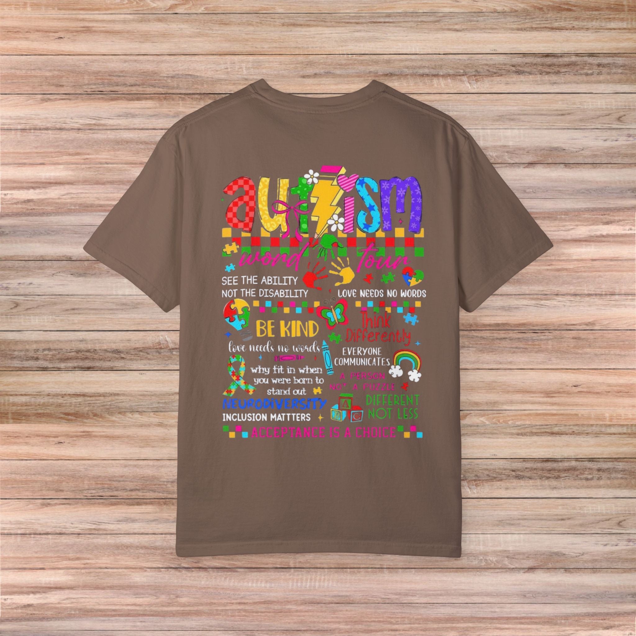 Autism Awareness Kids Be Kind & Embrace Tshirt
