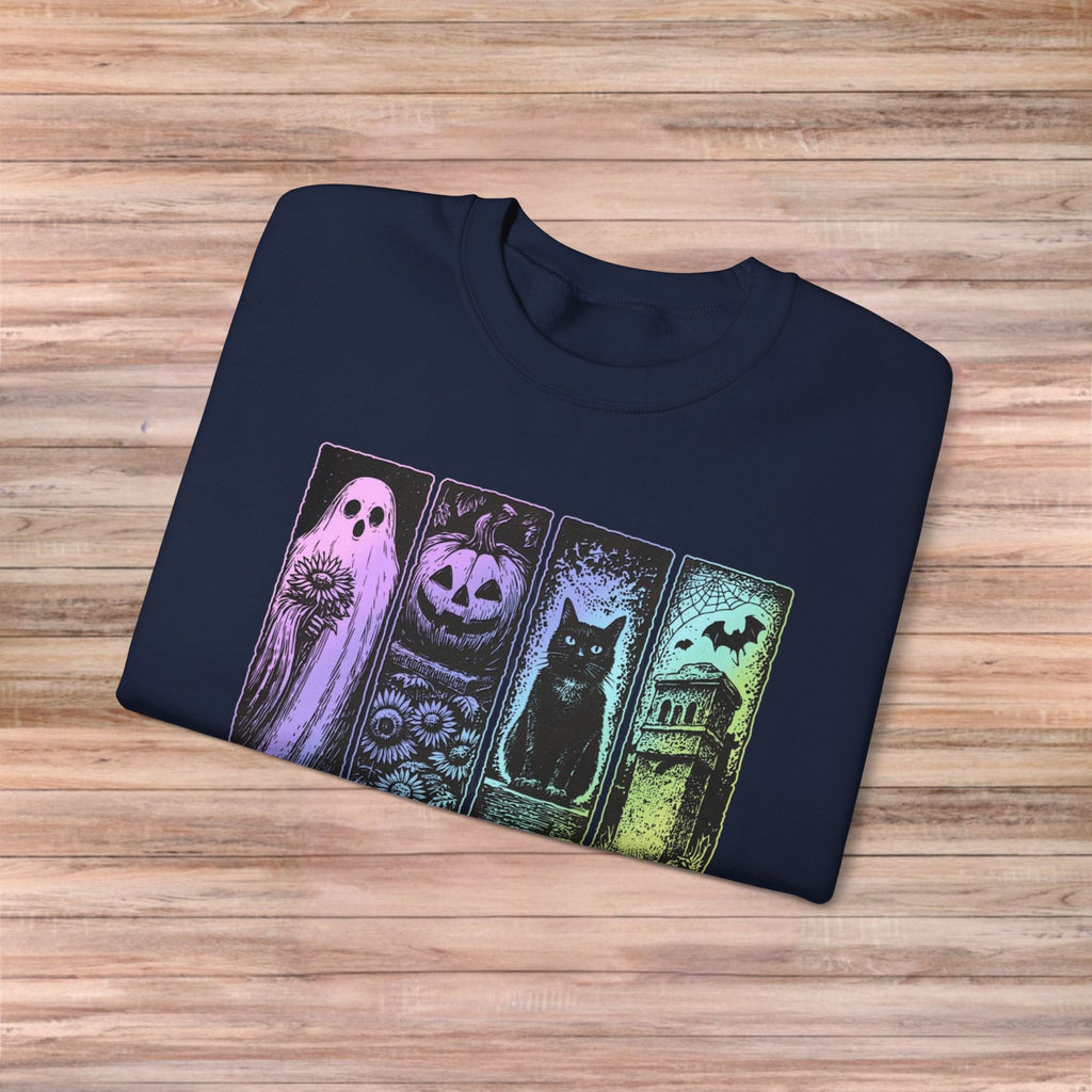 Spooky Metallic Season Sweater