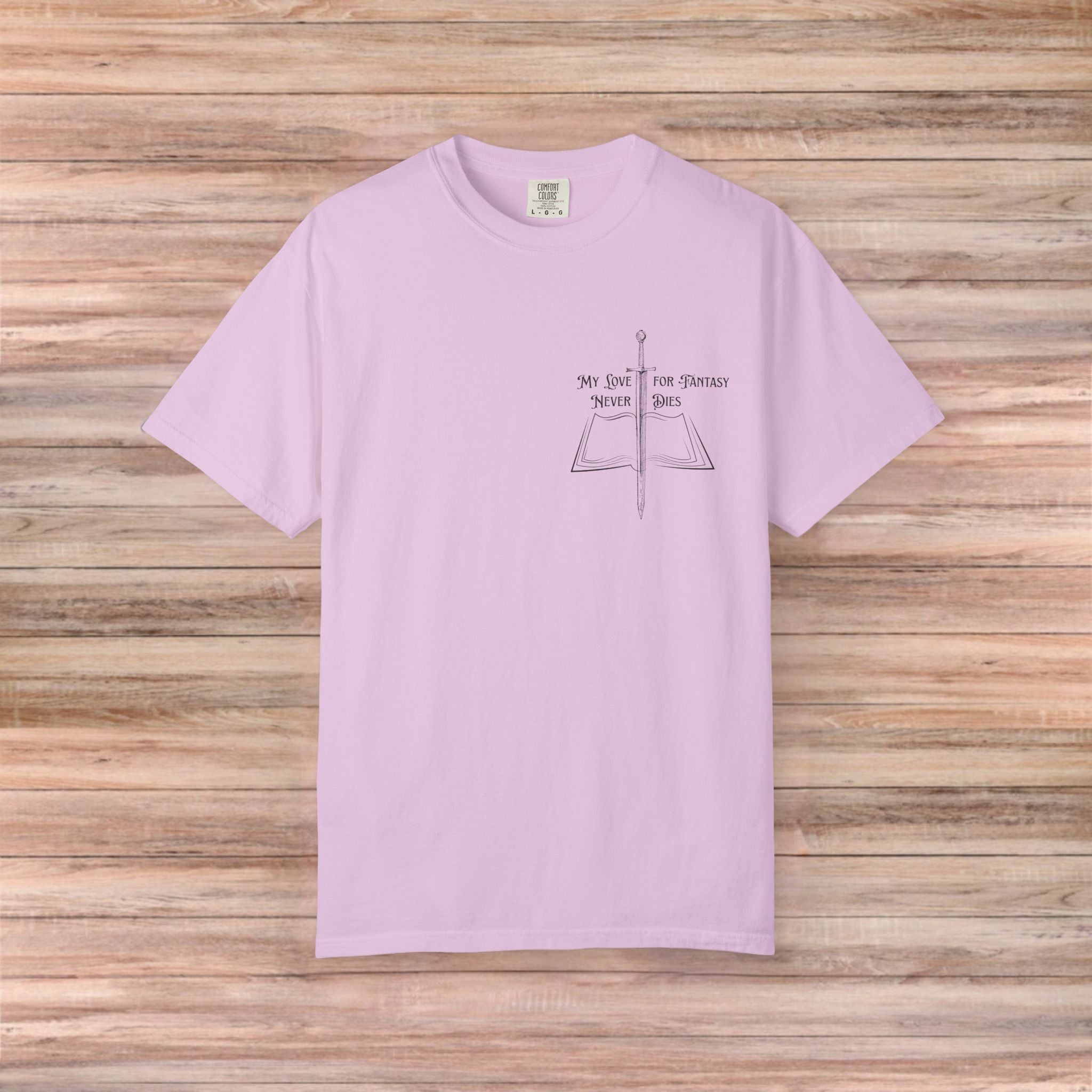 My Love For Fantasy Never Dies Tshirt (Dark Design)