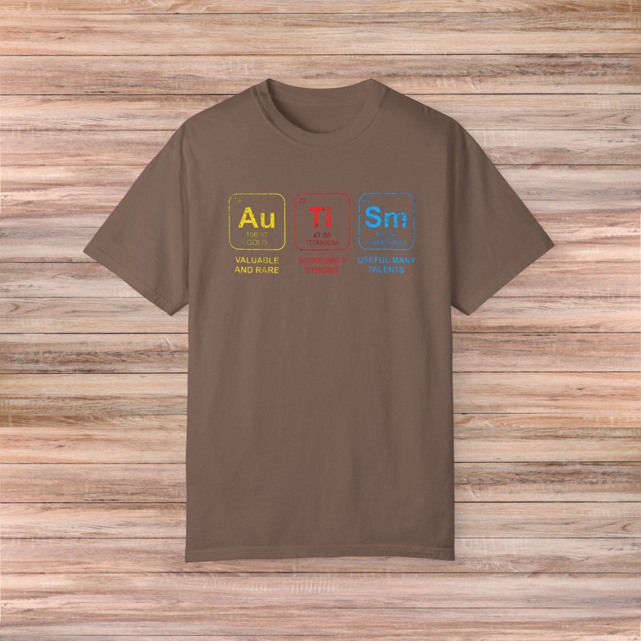 Autism Chemist Elements Tshirt