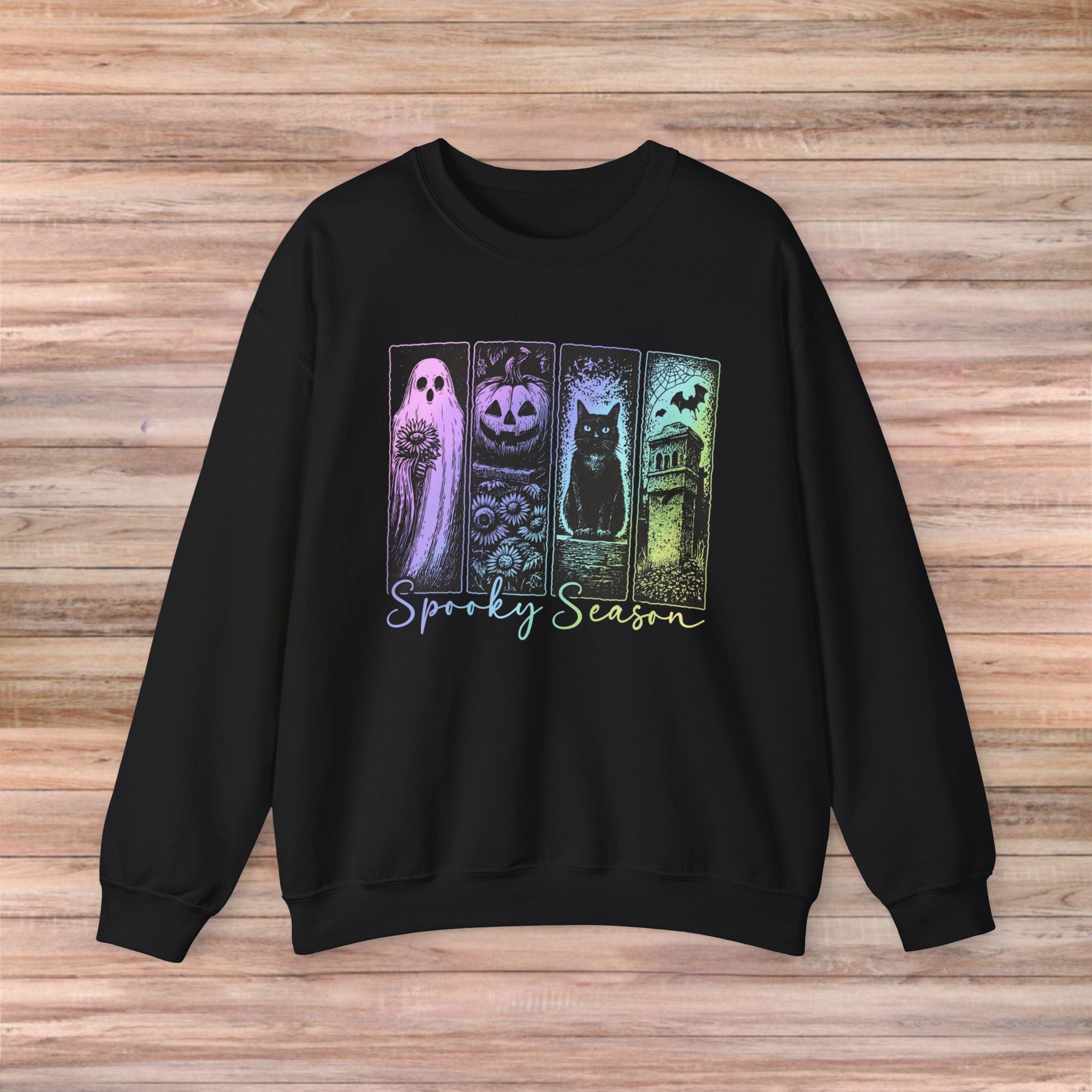Spooky Metallic Season Sweater