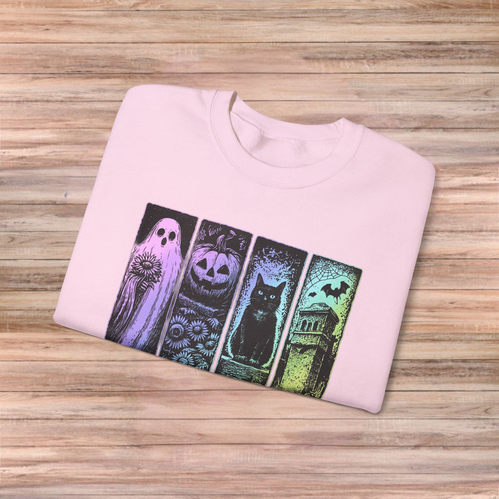 Spooky Metallic Season Sweater