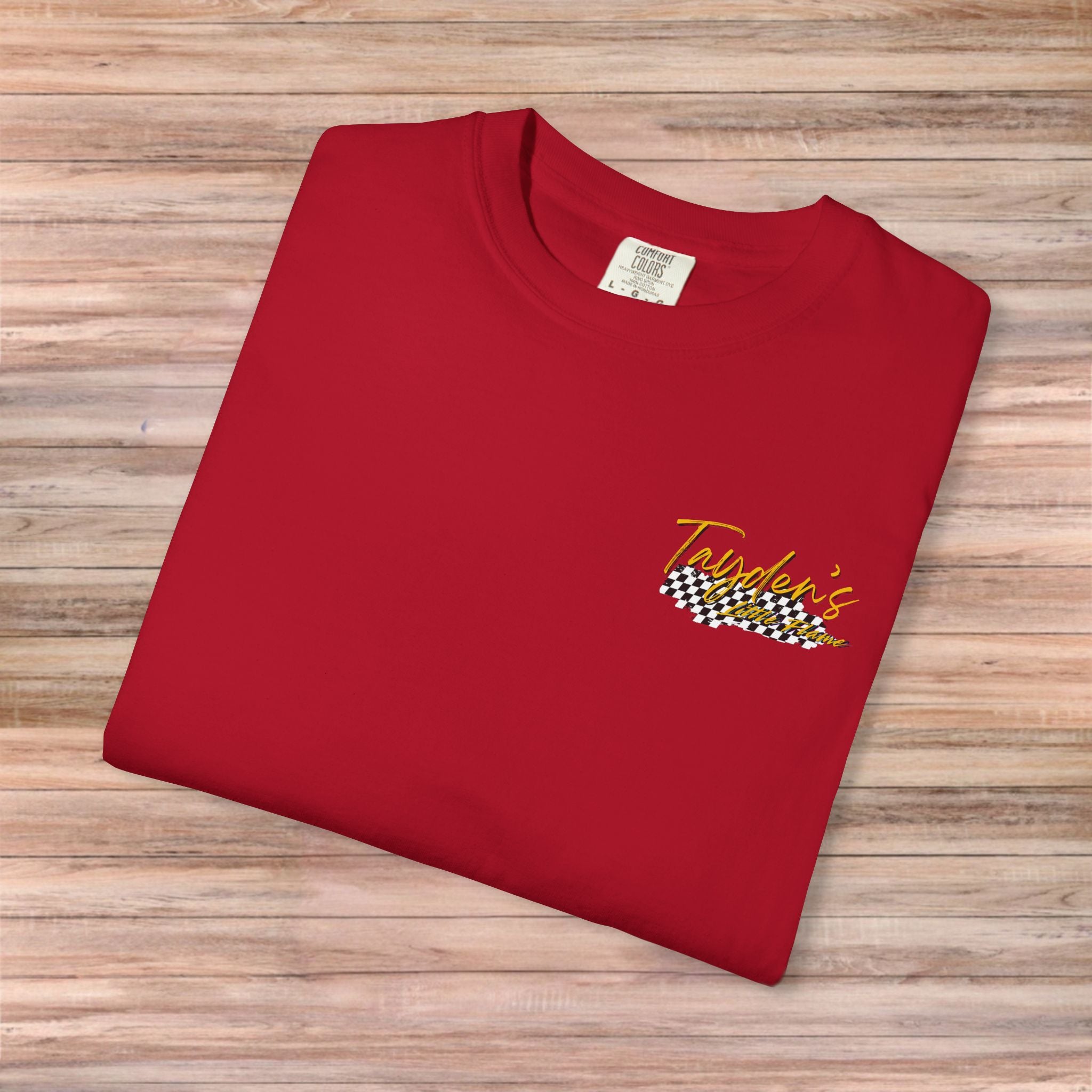 Tayden’s Little Flame Smily Face Car Tshirt