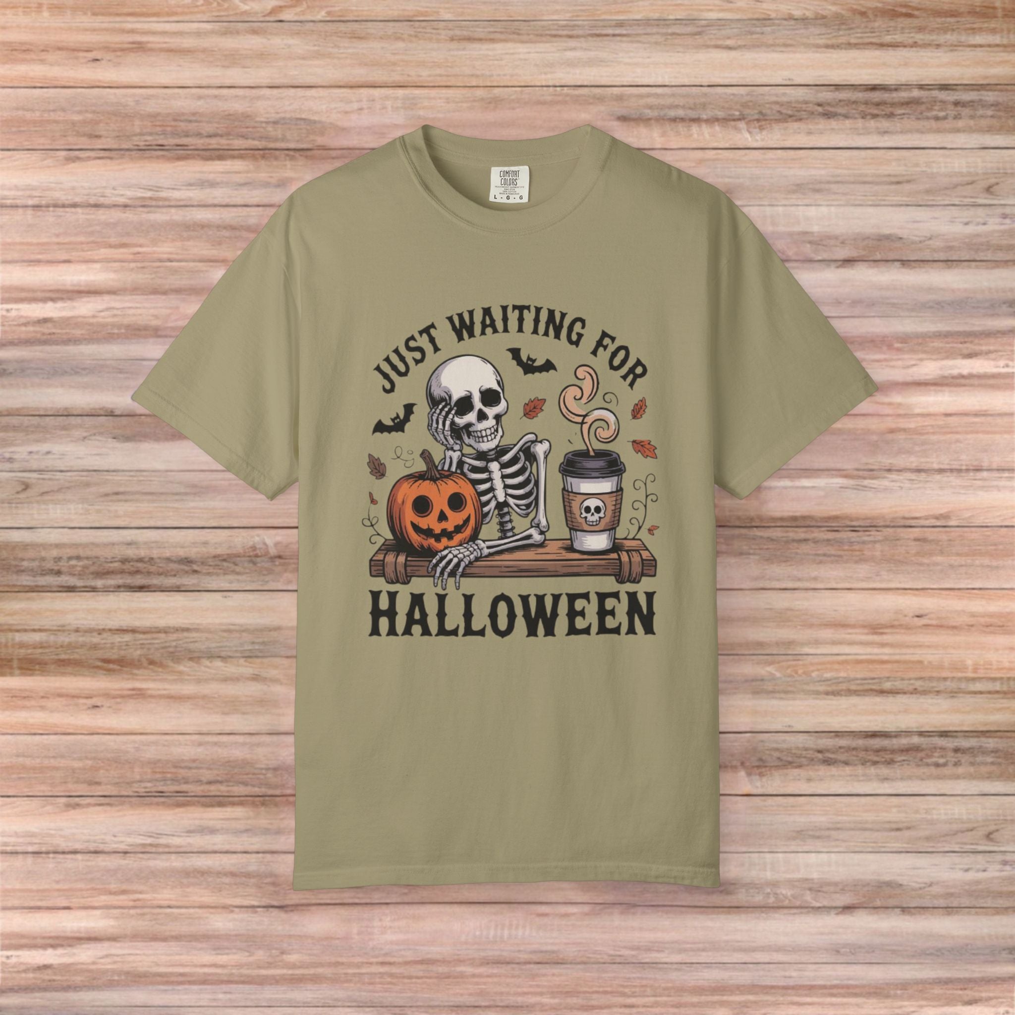 Just Waiting for Halloween Tshirt