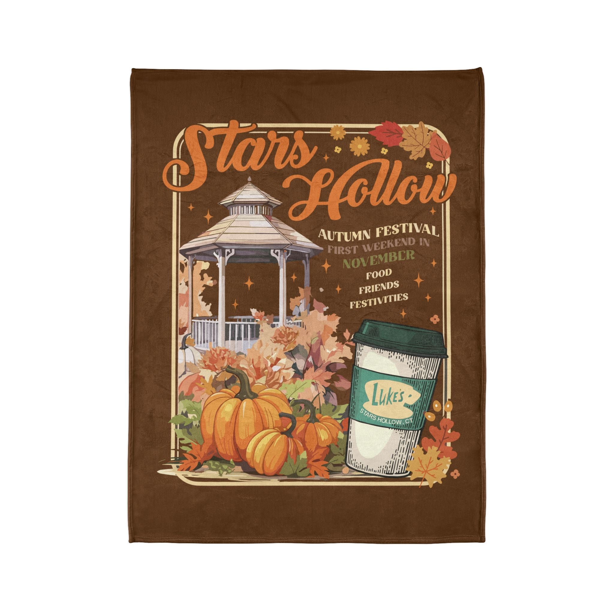 Stars Hollow Fall Festival Blanket