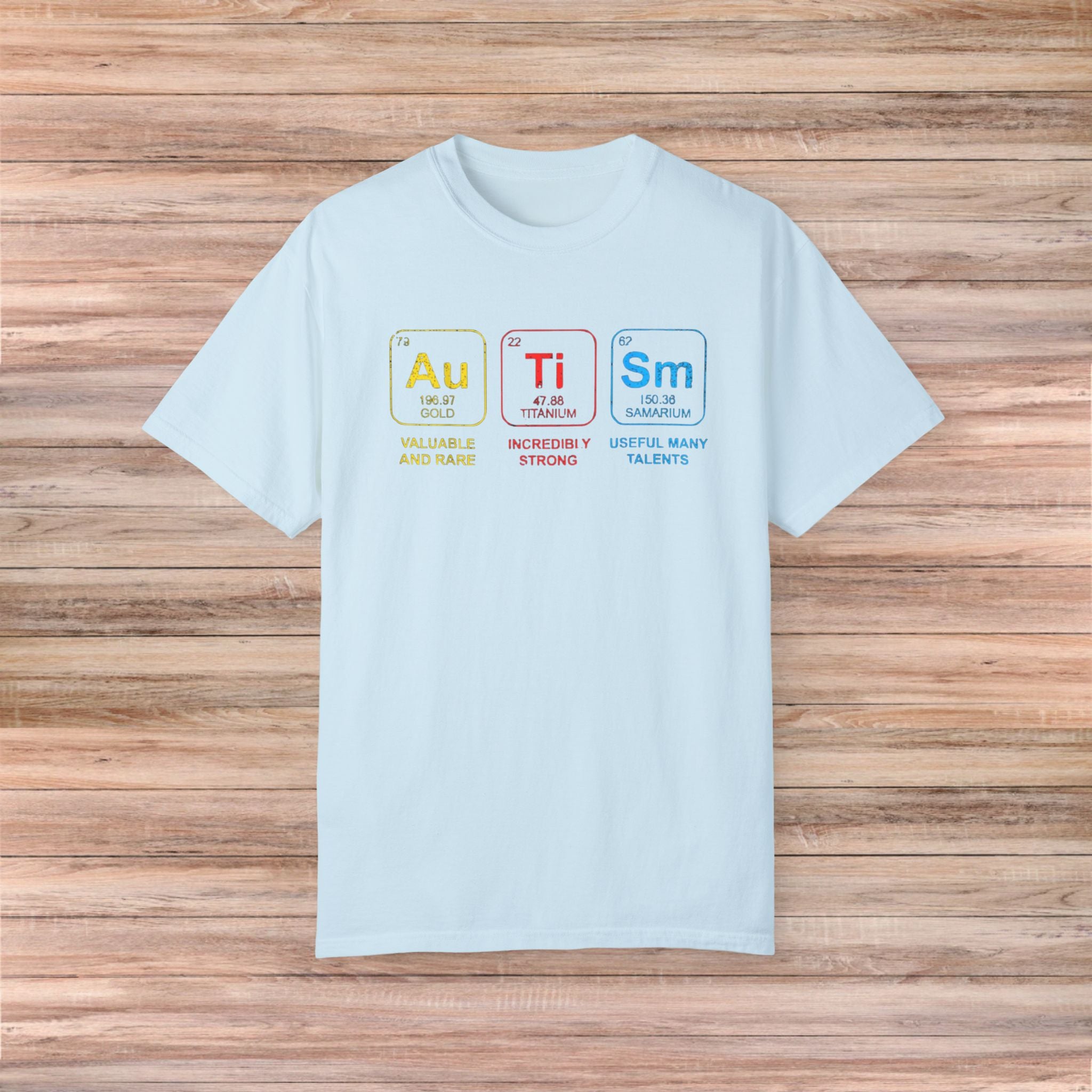 Autism Chemist Elements Tshirt