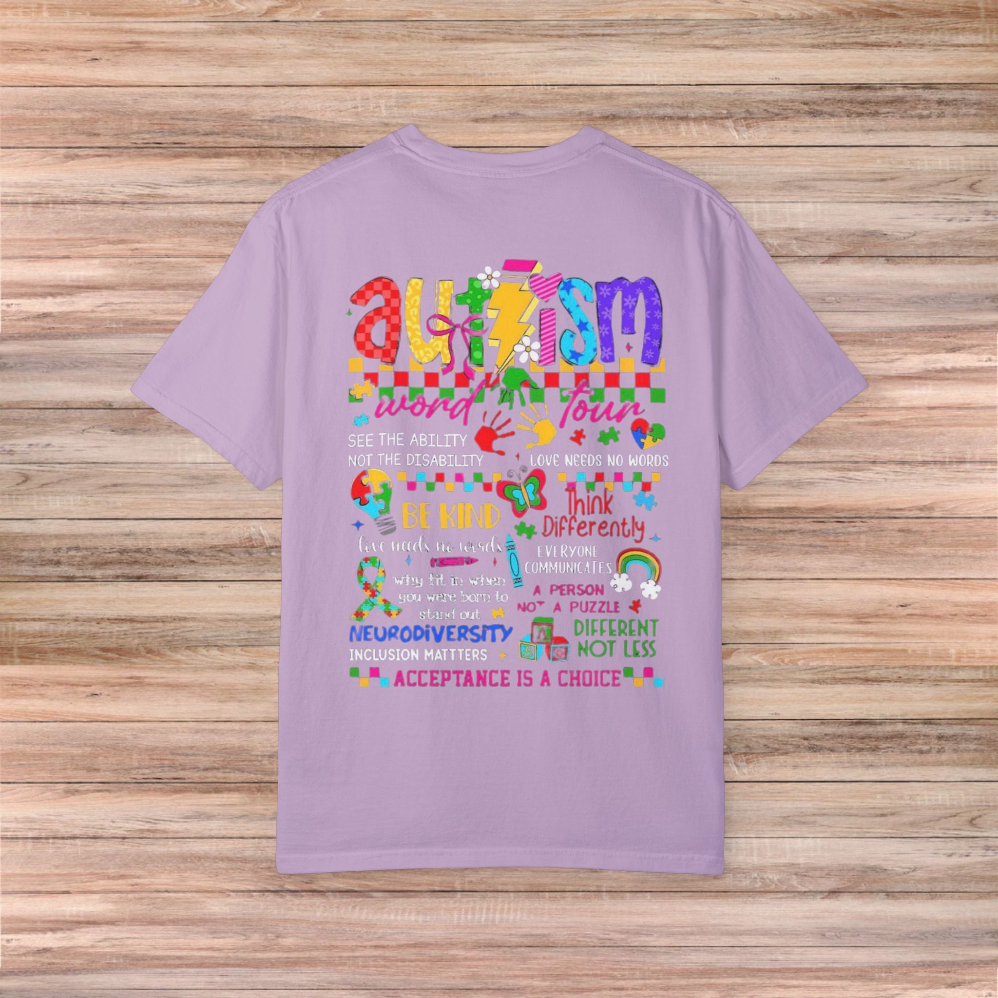 Autism Awareness Kids Be Kind & Embrace Tshirt