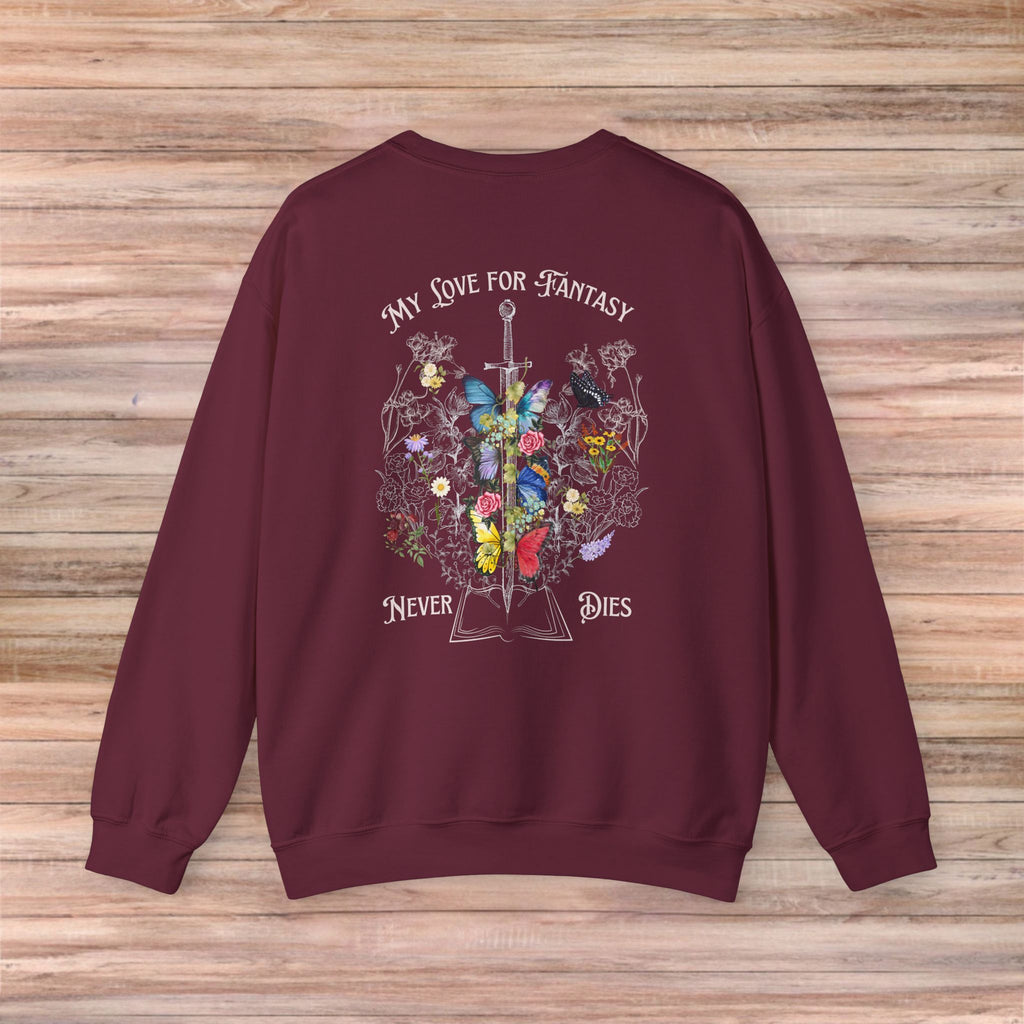 My Love For Fantasy Never Dies Sweater (Light Design)