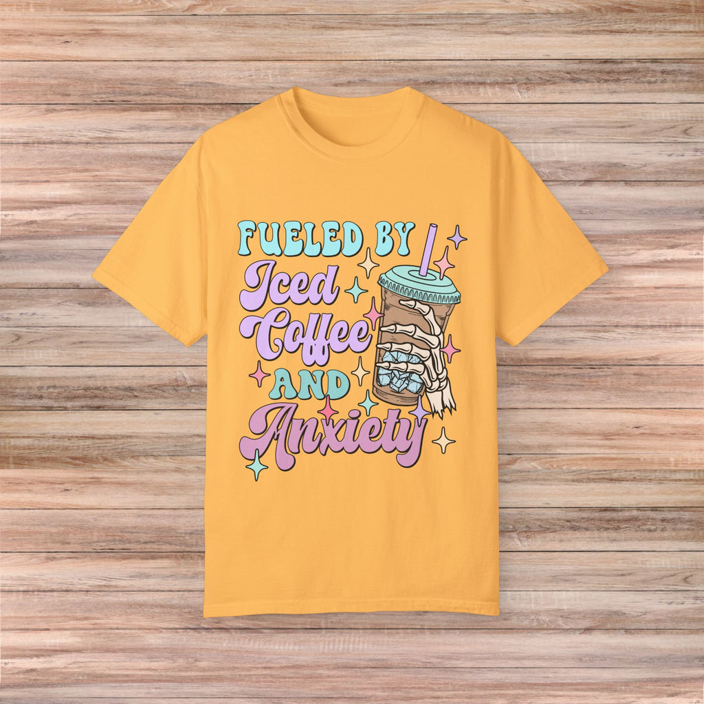 Fueled by Iced Coffee and Anxiety Tshirt