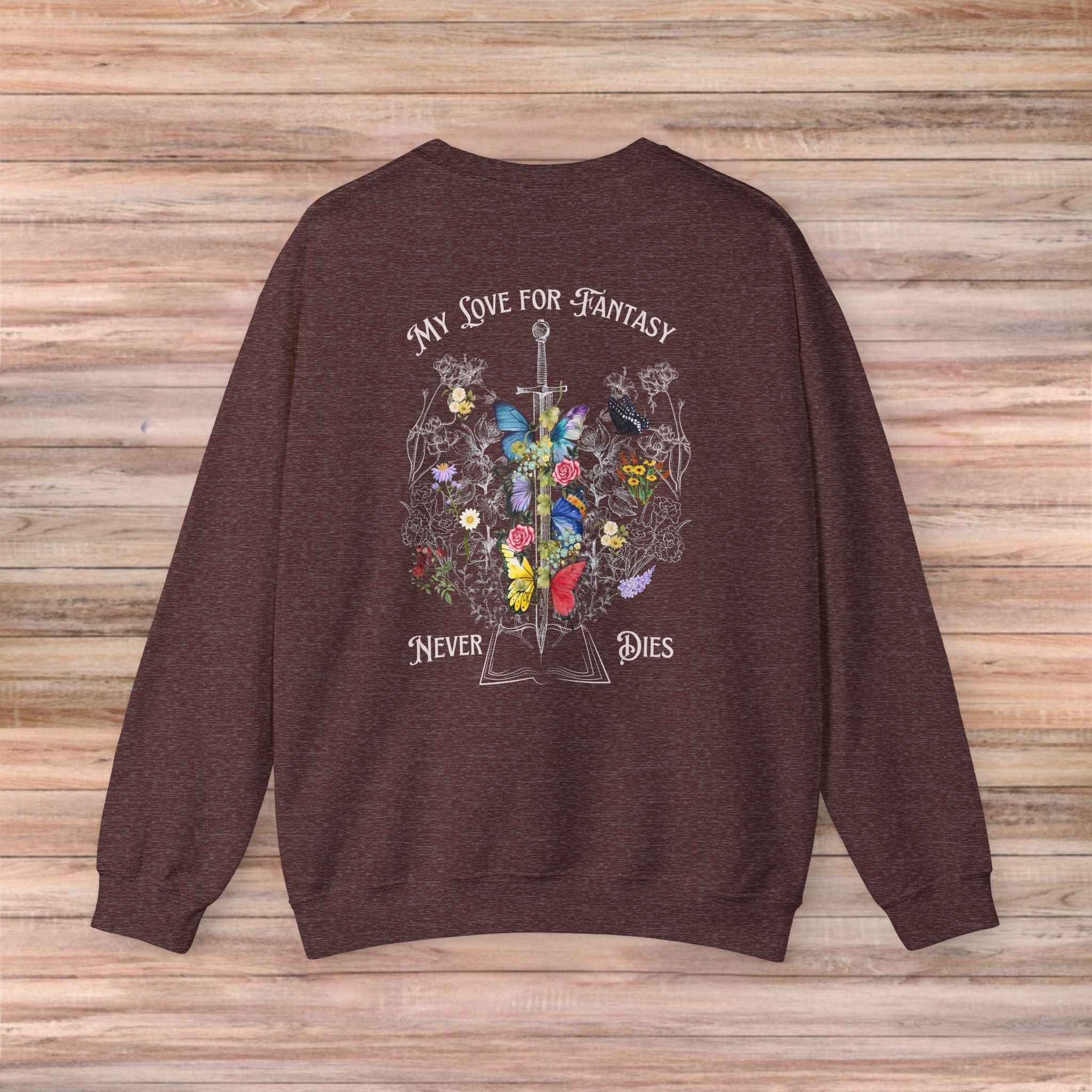 My Love For Fantasy Never Dies Sweater (Light Design)