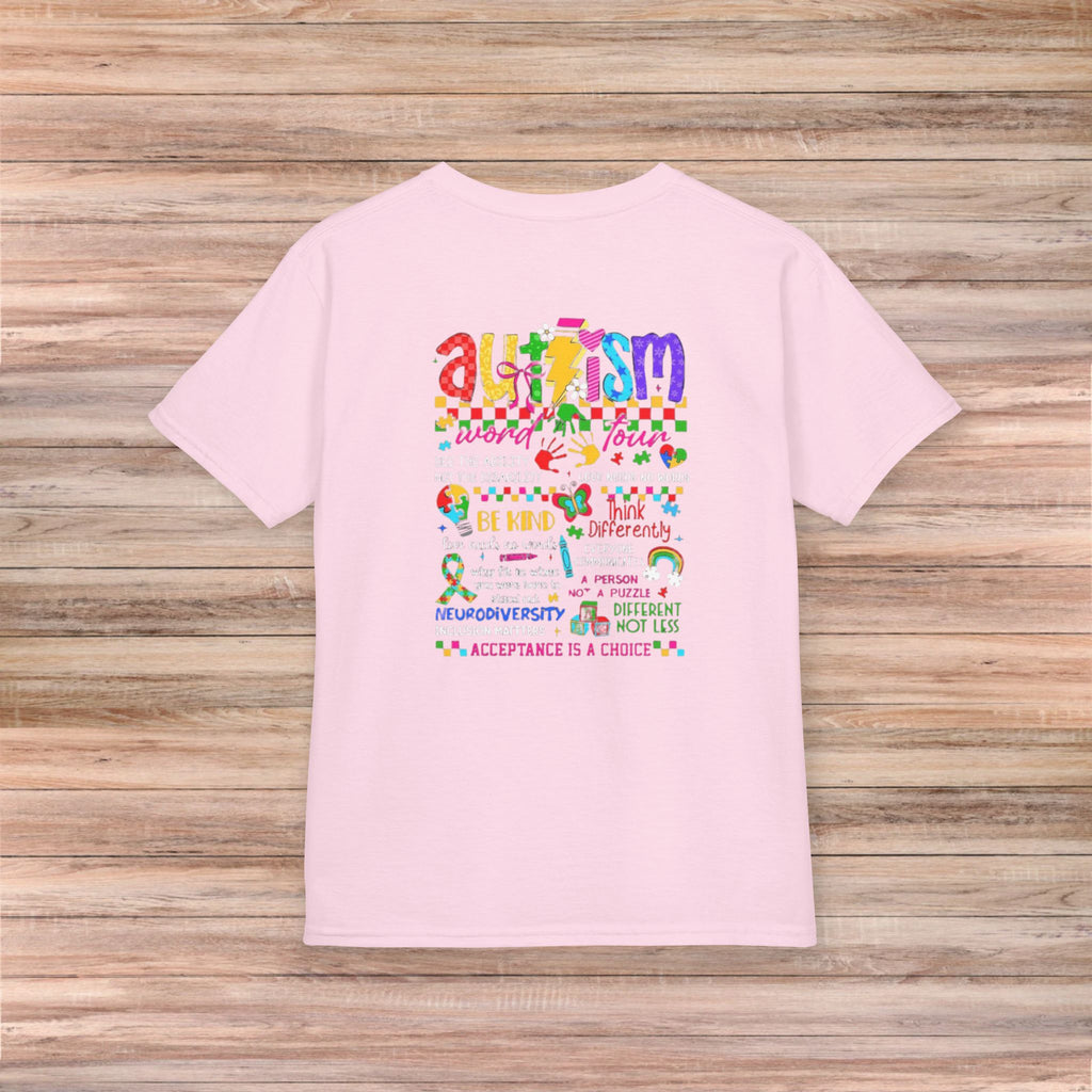 Autism Awareness Kids Be Kind & Embrace Youth Tshirt