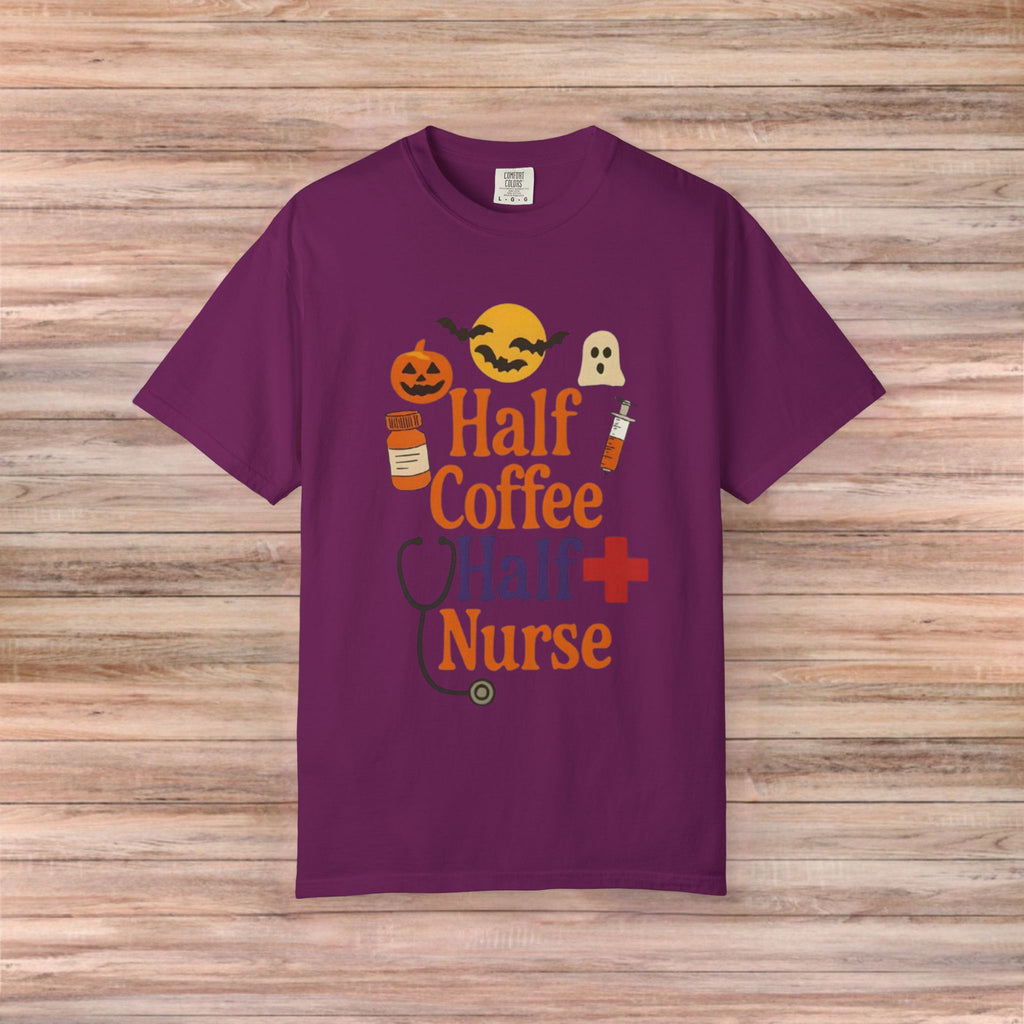 Half Coffee Half Nurse Tshirt