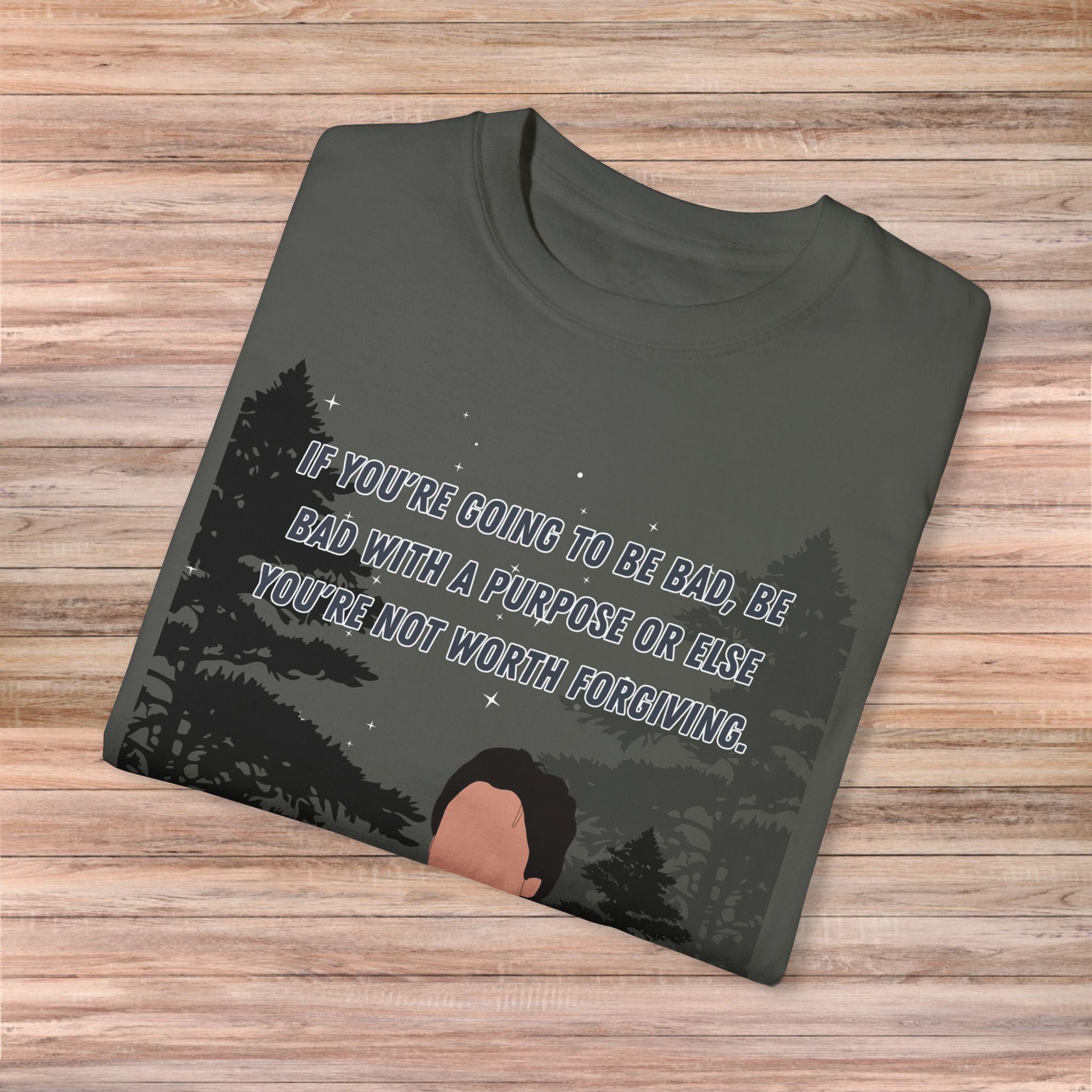 If You're Going to Be Bad Damon Tshirt