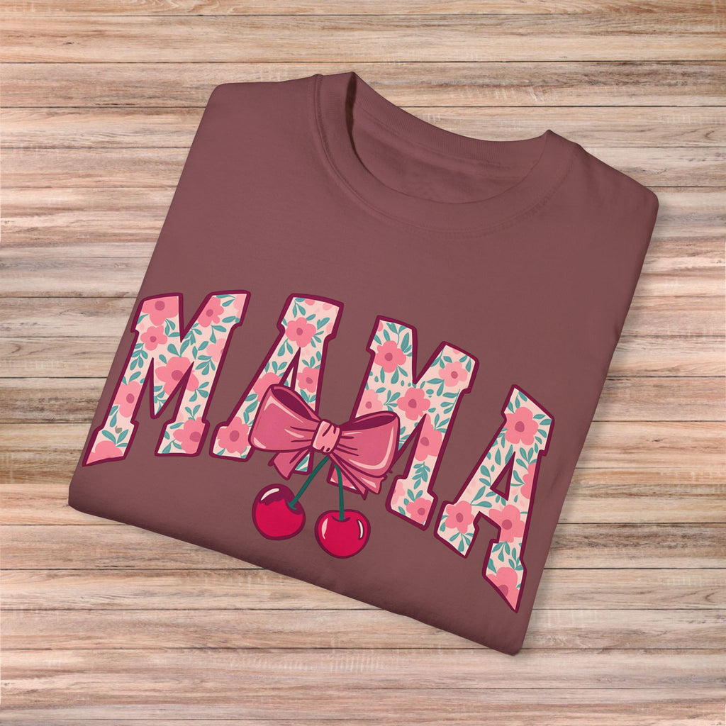MAMA Bow Cherry Tshirt