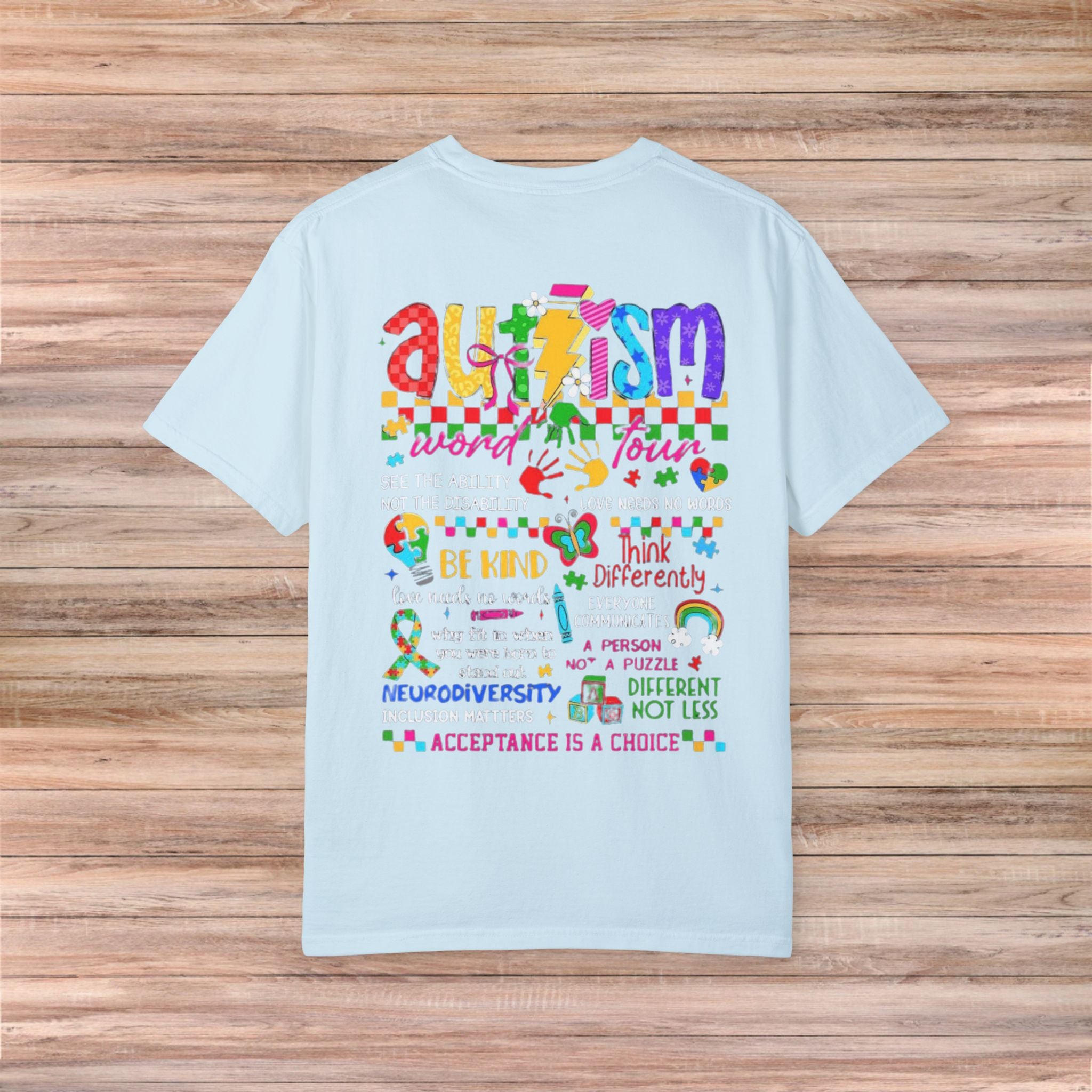 Autism Awareness Kids Be Kind & Embrace Tshirt