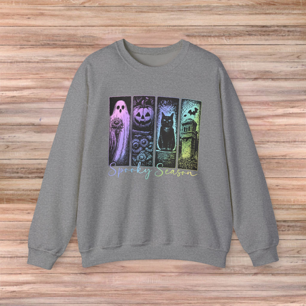 Spooky Metallic Season Sweater
