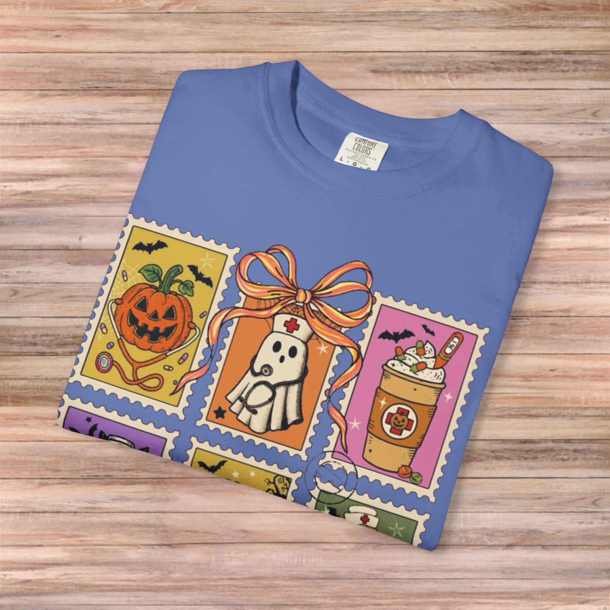 Halloween Nurse Post Office Tshirt