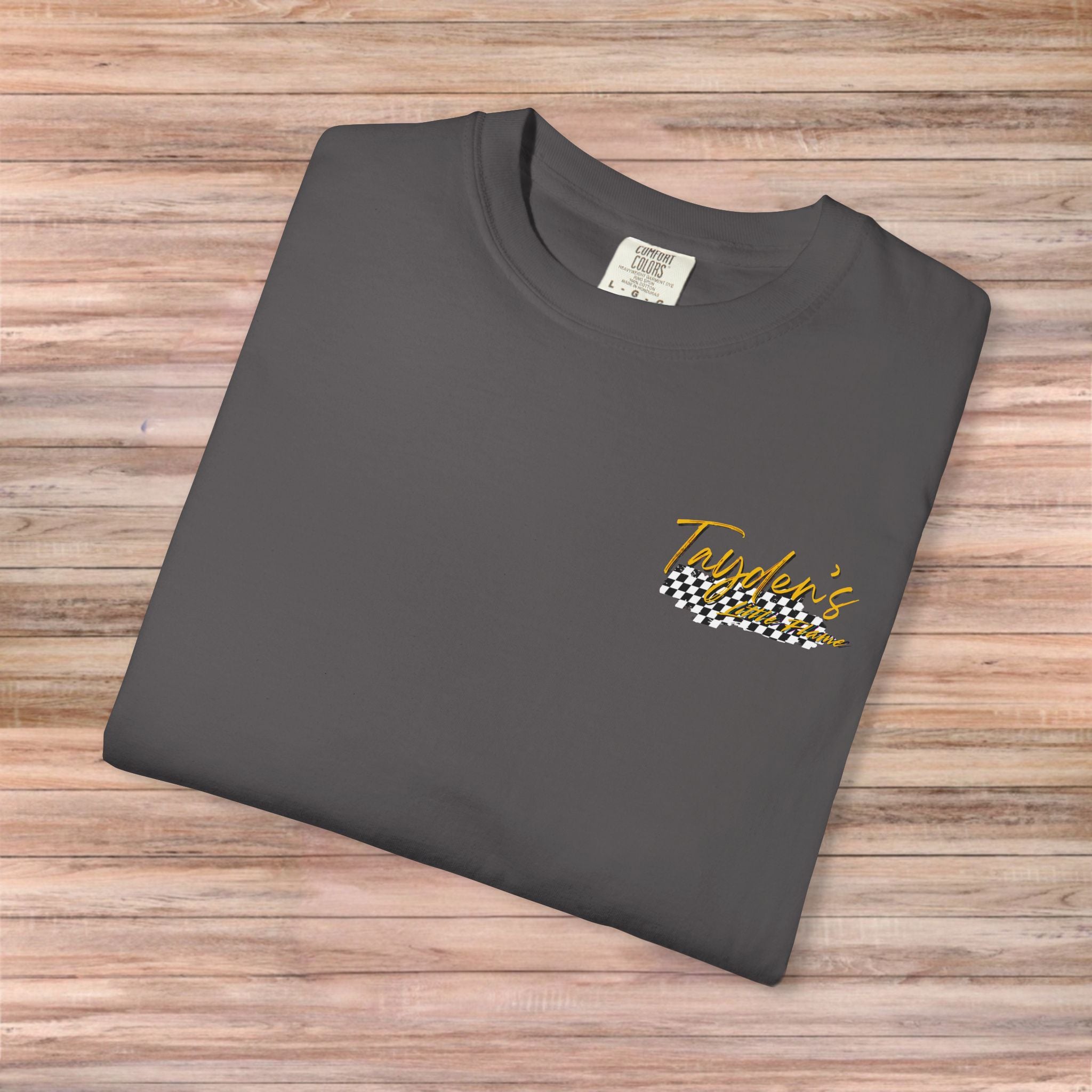 Tayden’s Little Flame Smily Face Car Tshirt