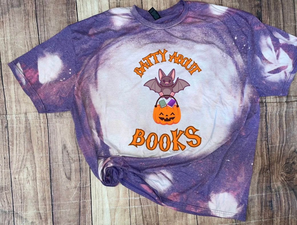 Batty About Books Tshirt