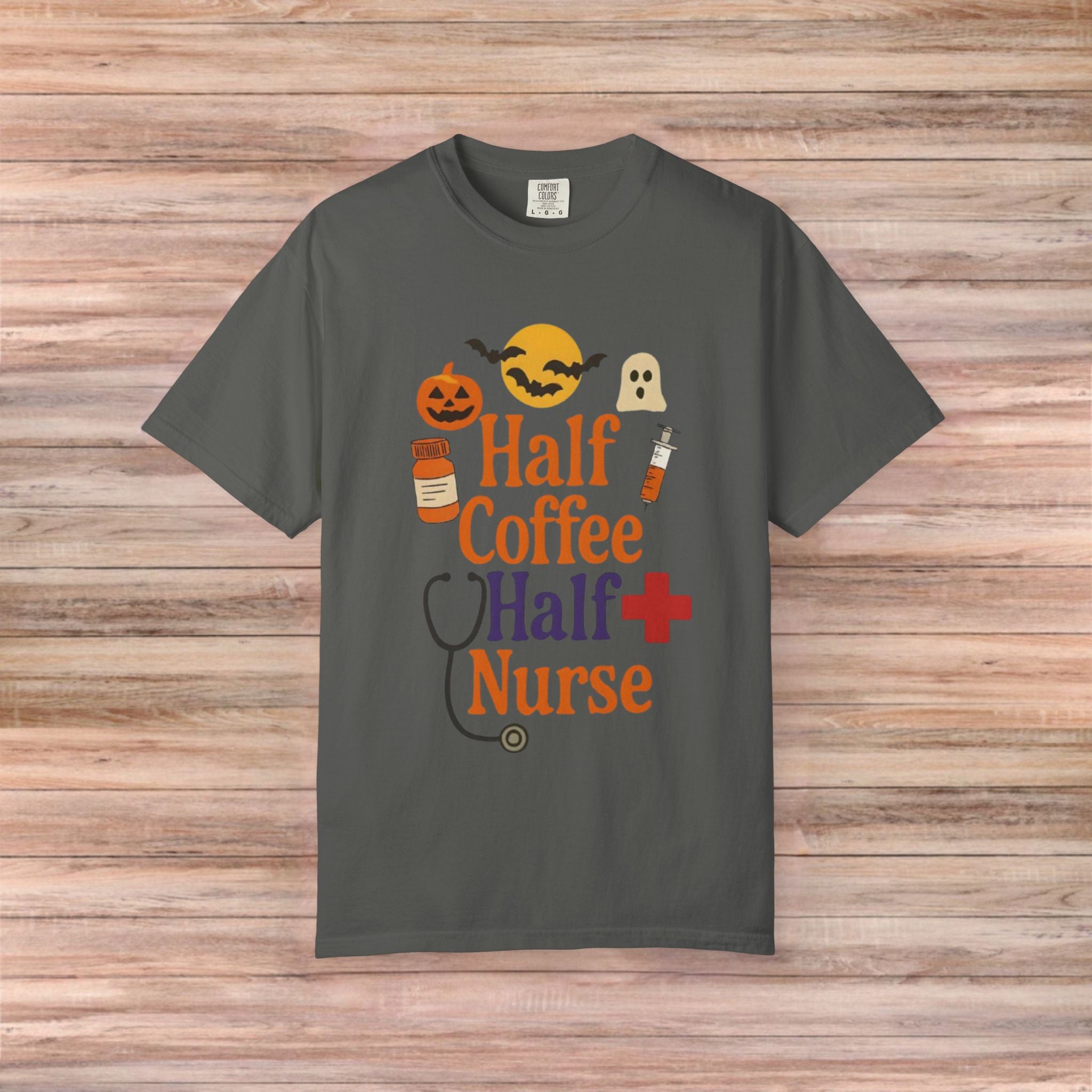Half Coffee Half Nurse Tshirt