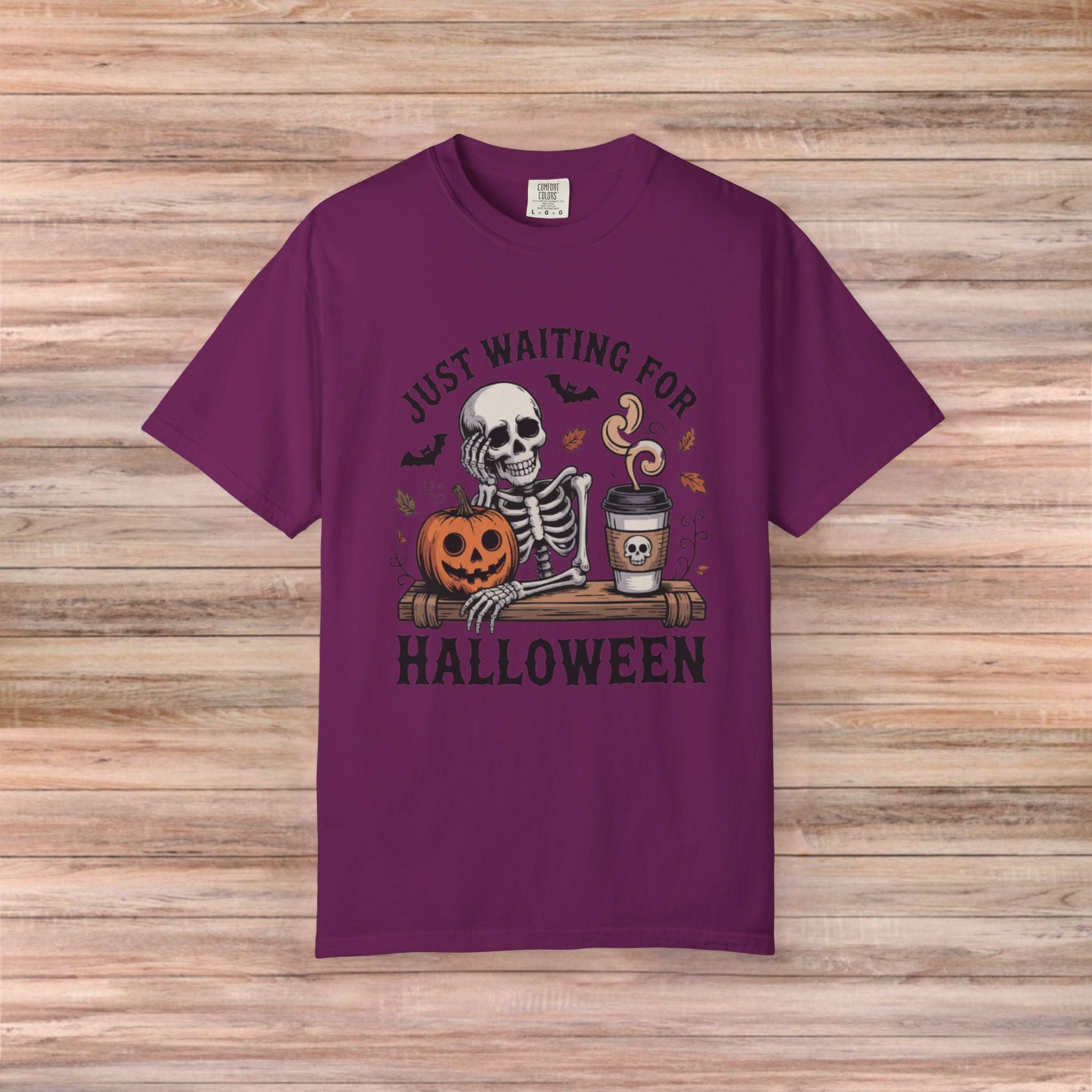 Just Waiting for Halloween Tshirt
