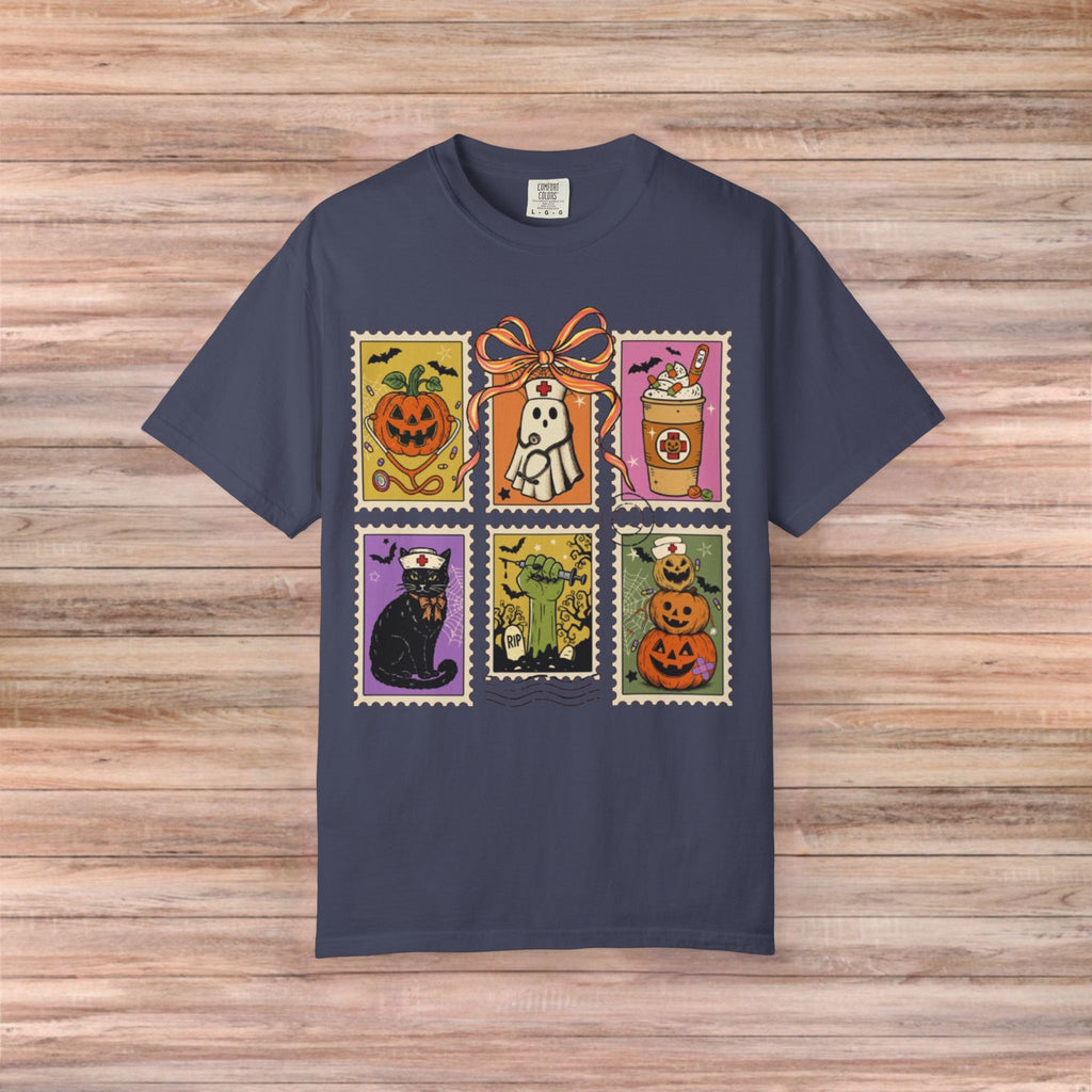 Halloween Nurse Post Office Tshirt