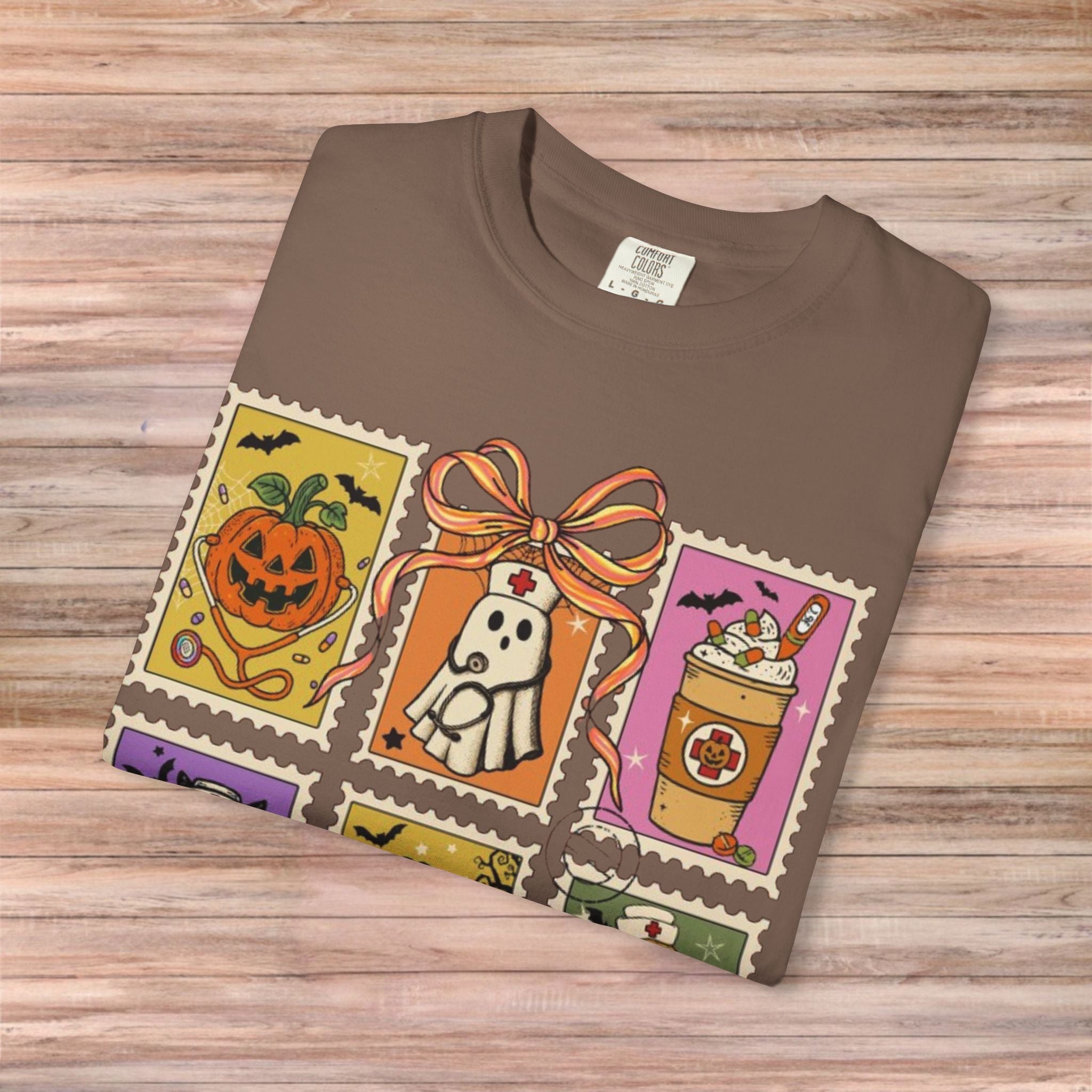 Halloween Nurse Post Office Tshirt