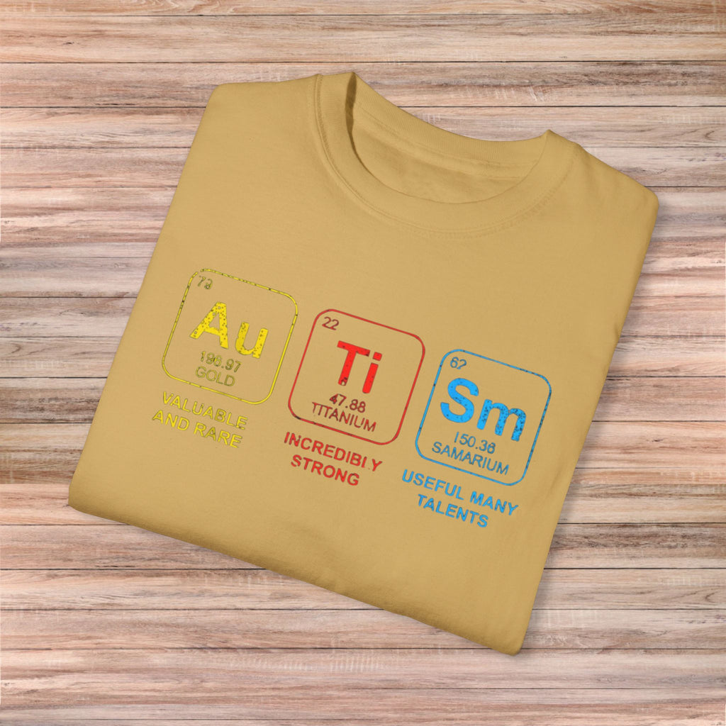 Autism Chemist Elements Tshirt