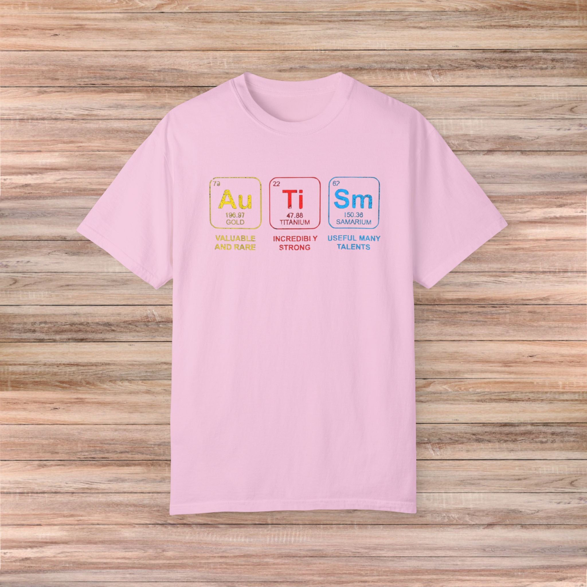 Autism Chemist Elements Tshirt