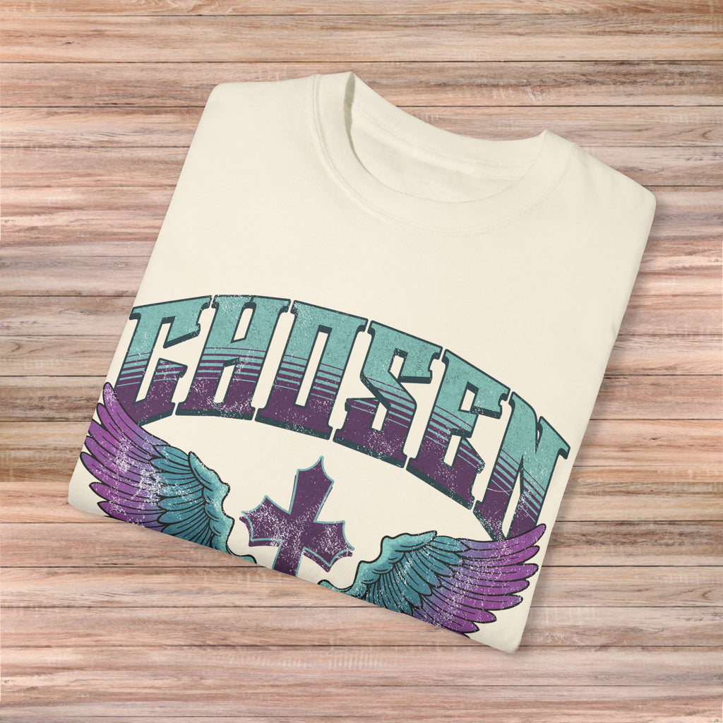 Chosen' with Wings & Cross Tshirt