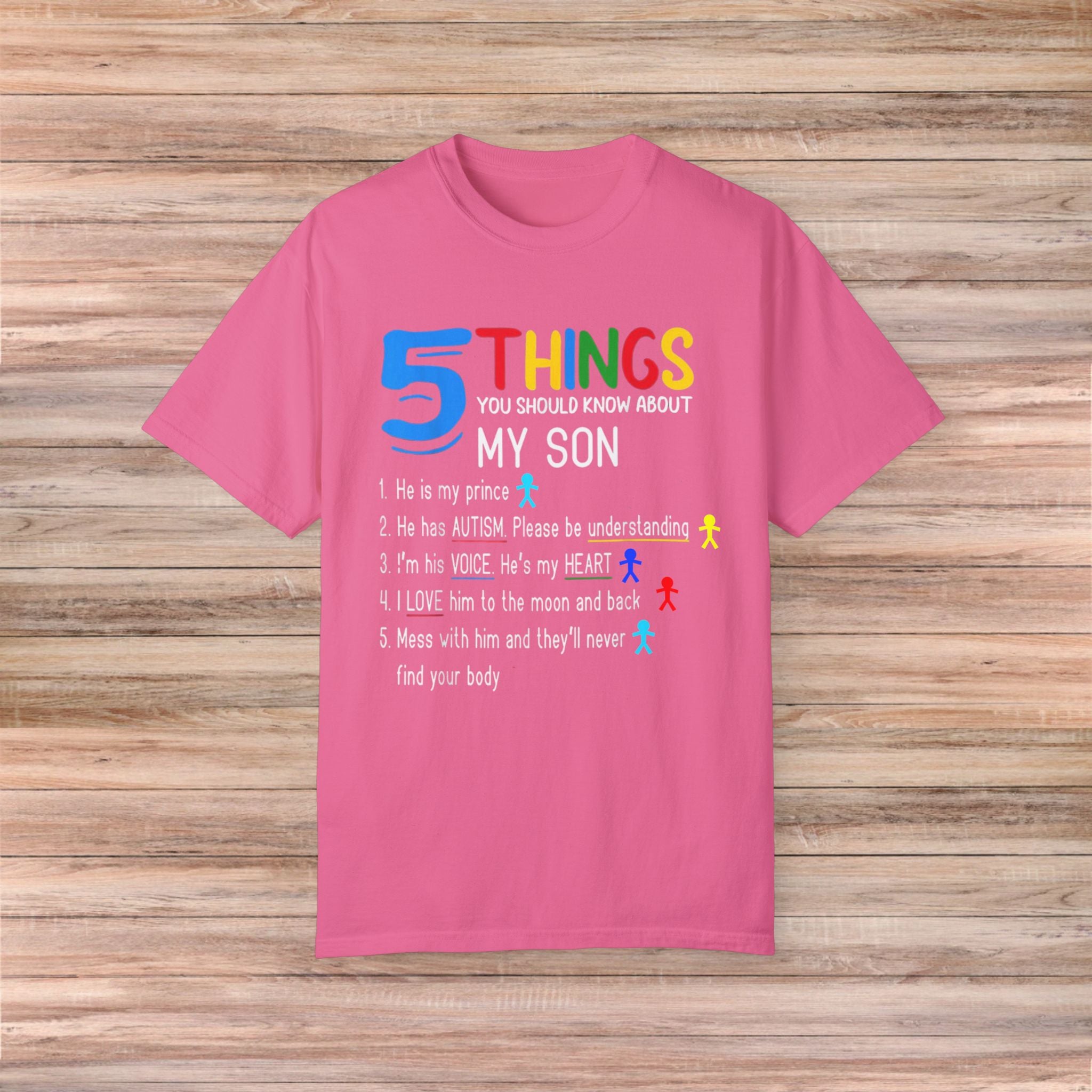 5 Things to Know About My Son Tshirt