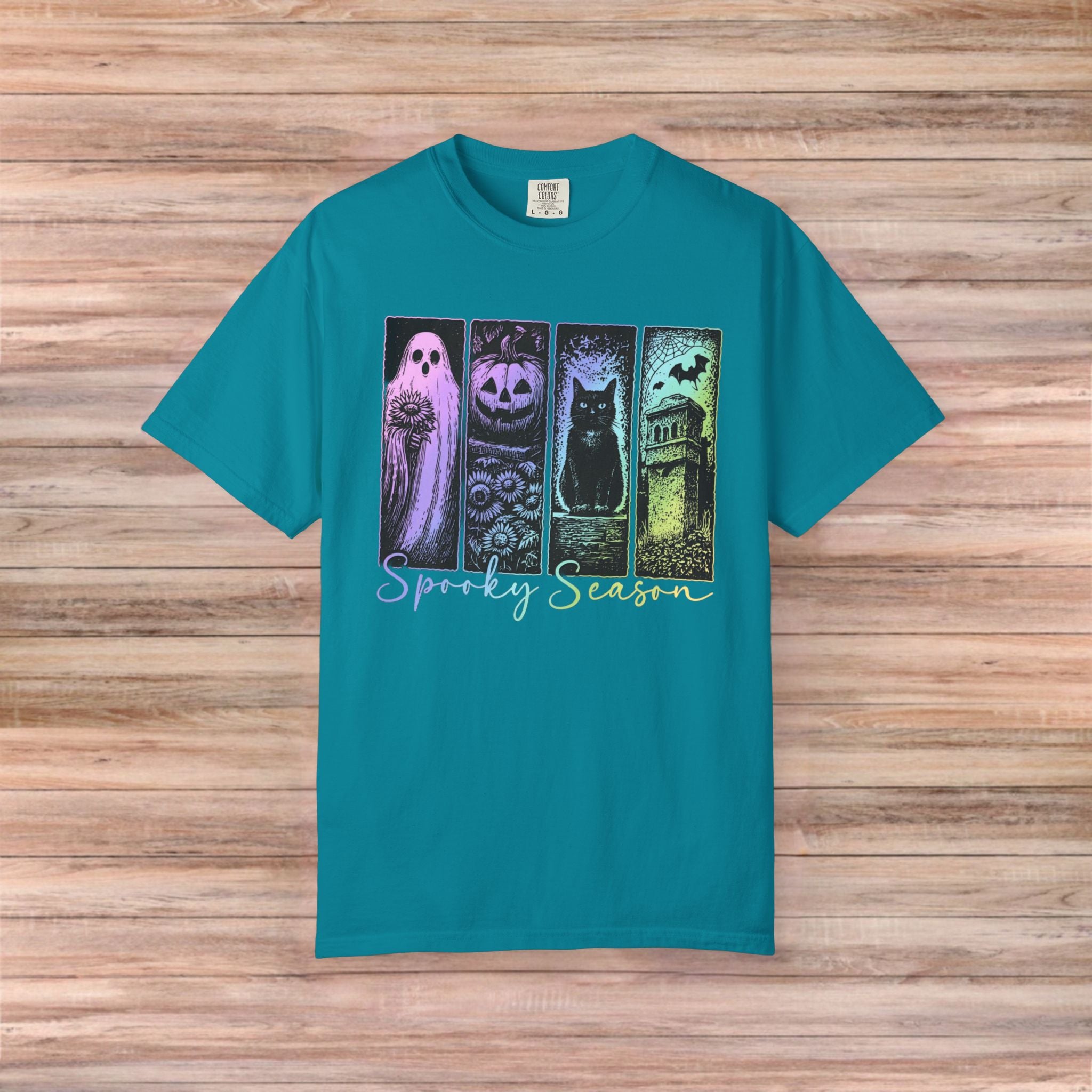 Spooky Metallic Season Tshirt