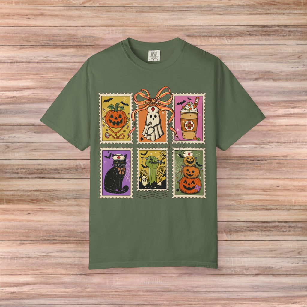 Halloween Nurse Post Office Tshirt