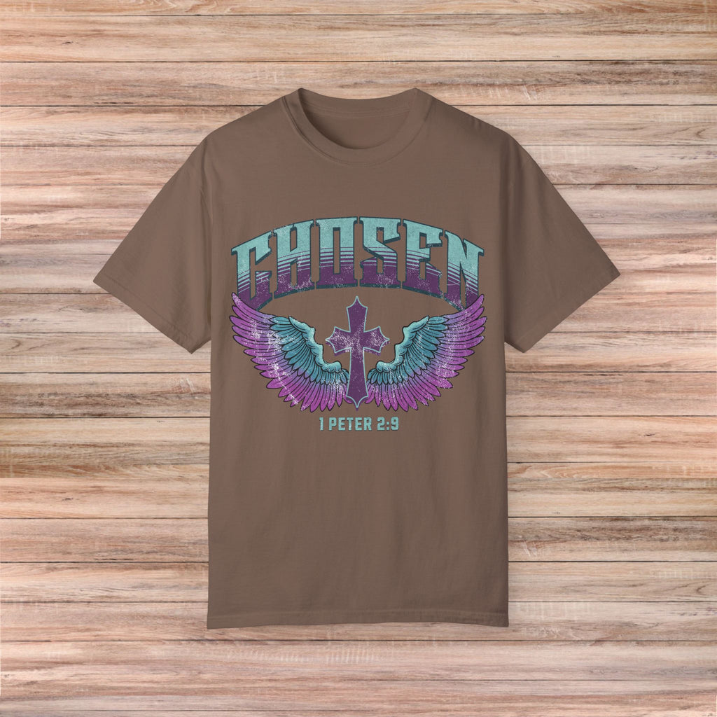 Chosen' with Wings & Cross Tshirt