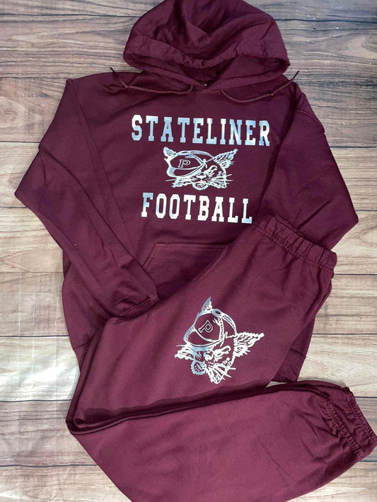 StateLiner Football Hoodie Set