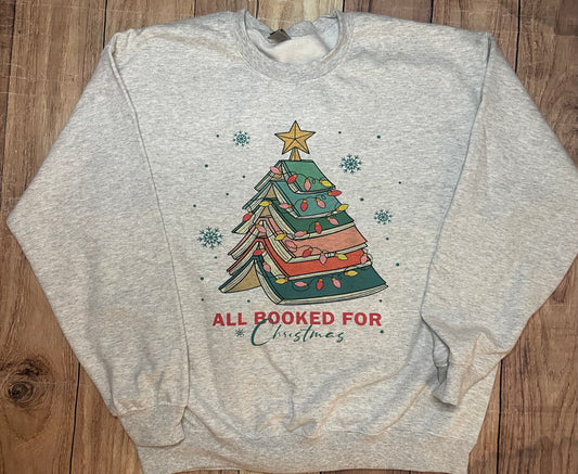 All Booked for Christmas Sweater