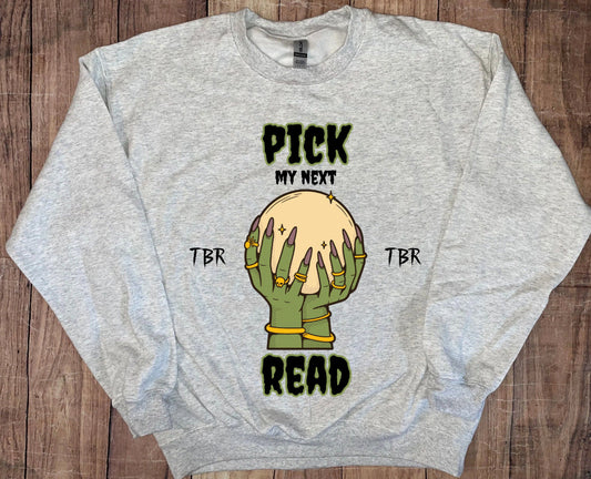 Pick My Next TBR Read  Sweater