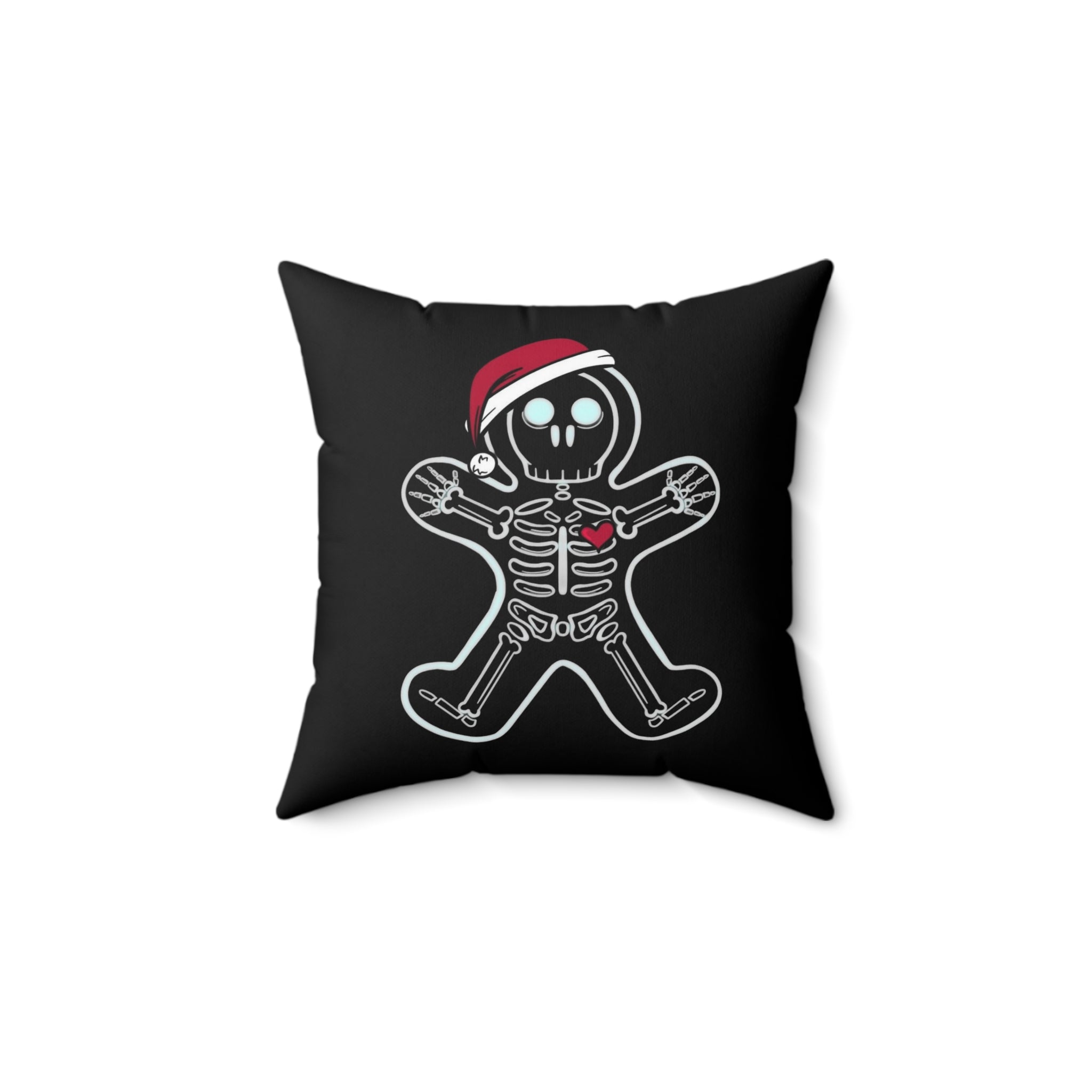 X-Ray Gingerbread Man Pillow