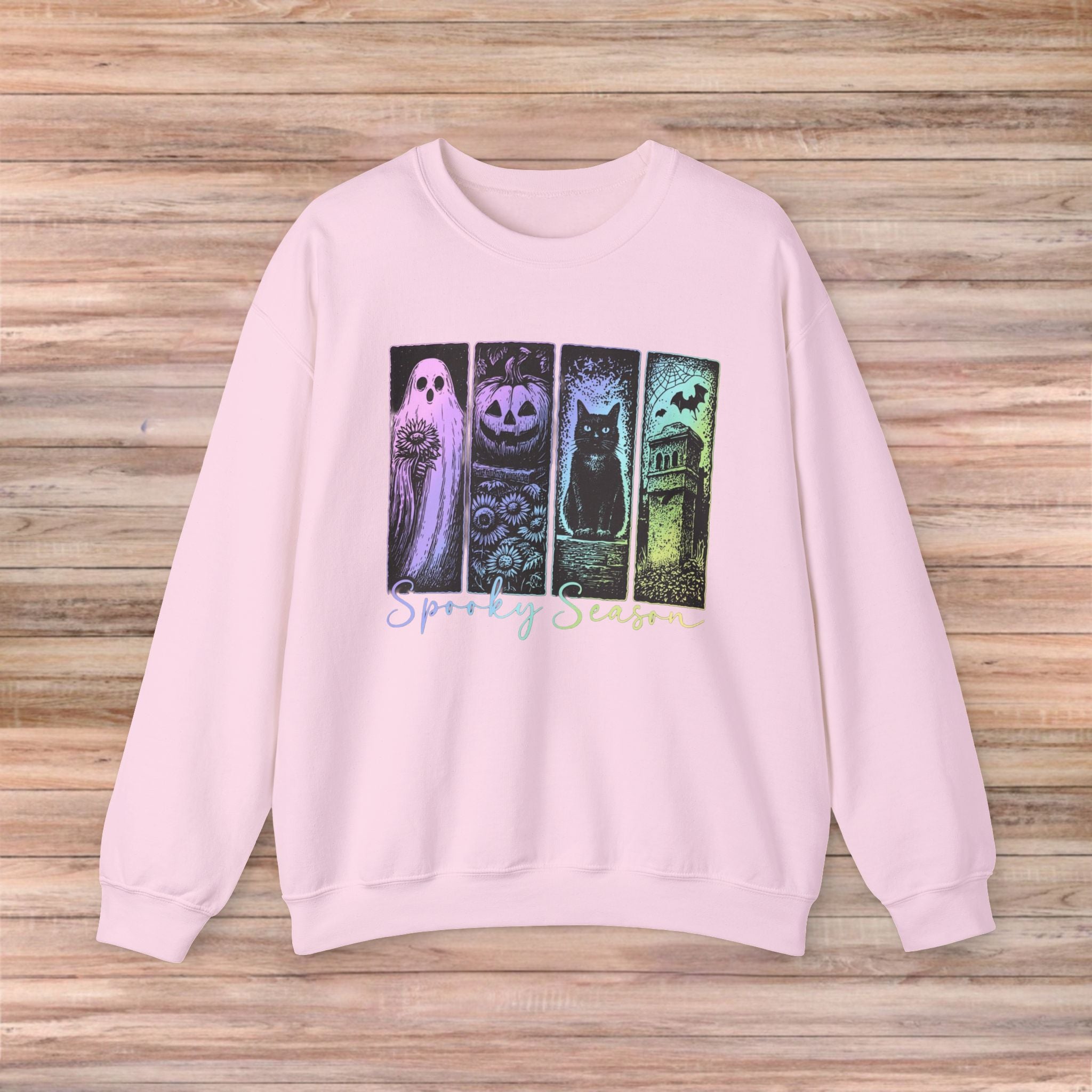 Spooky Metallic Season Sweater