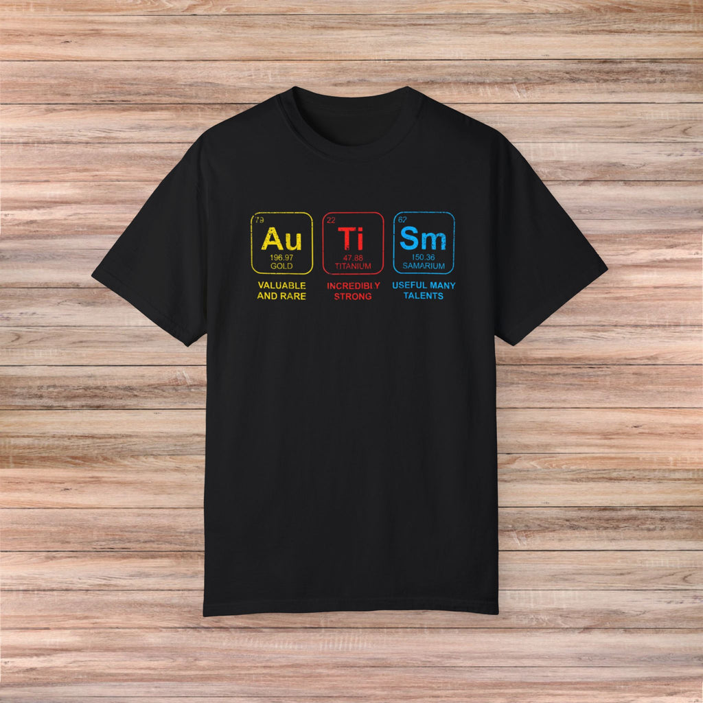 Autism Chemist Elements Tshirt